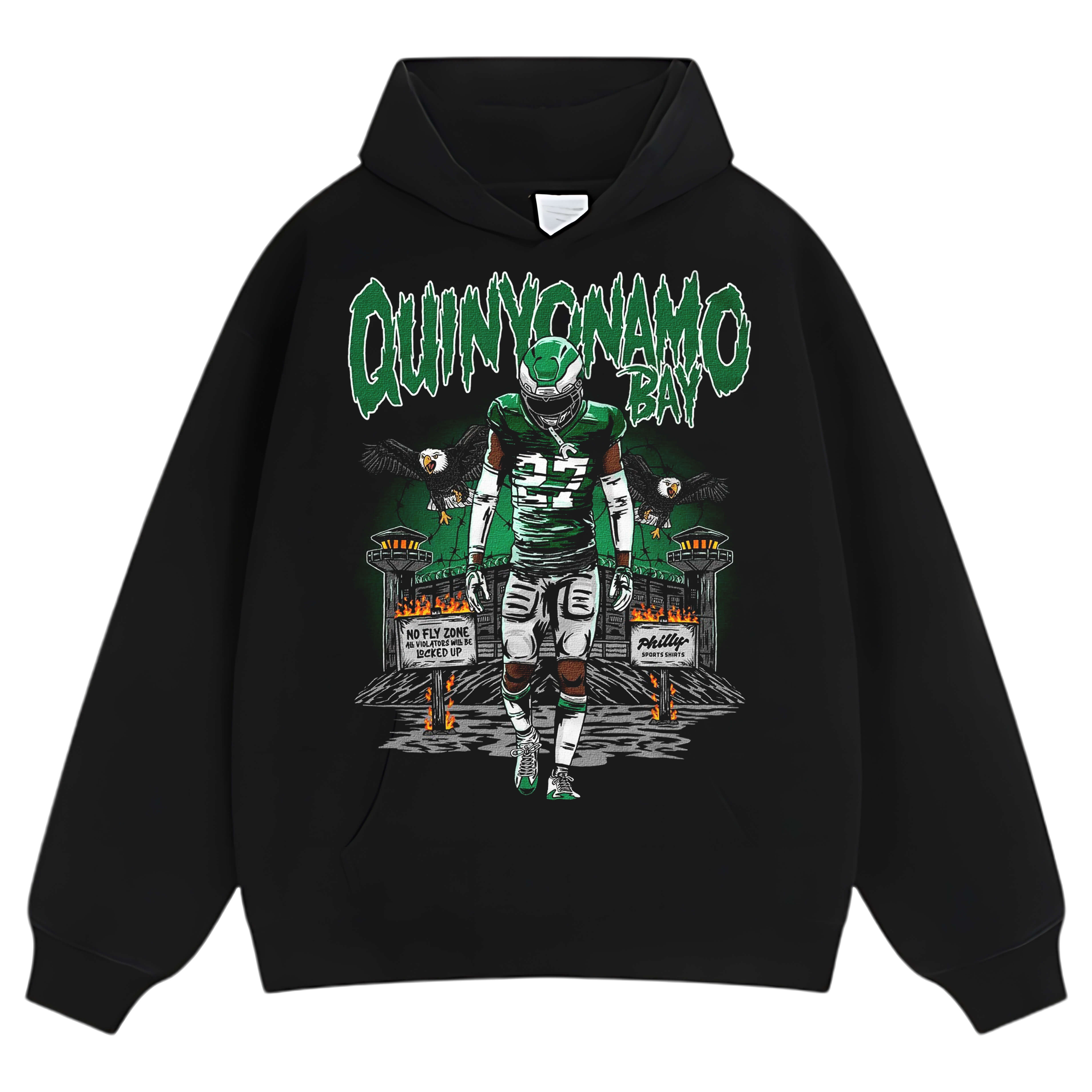 QUINYON MITCHELL TEE & LS & HOODIE