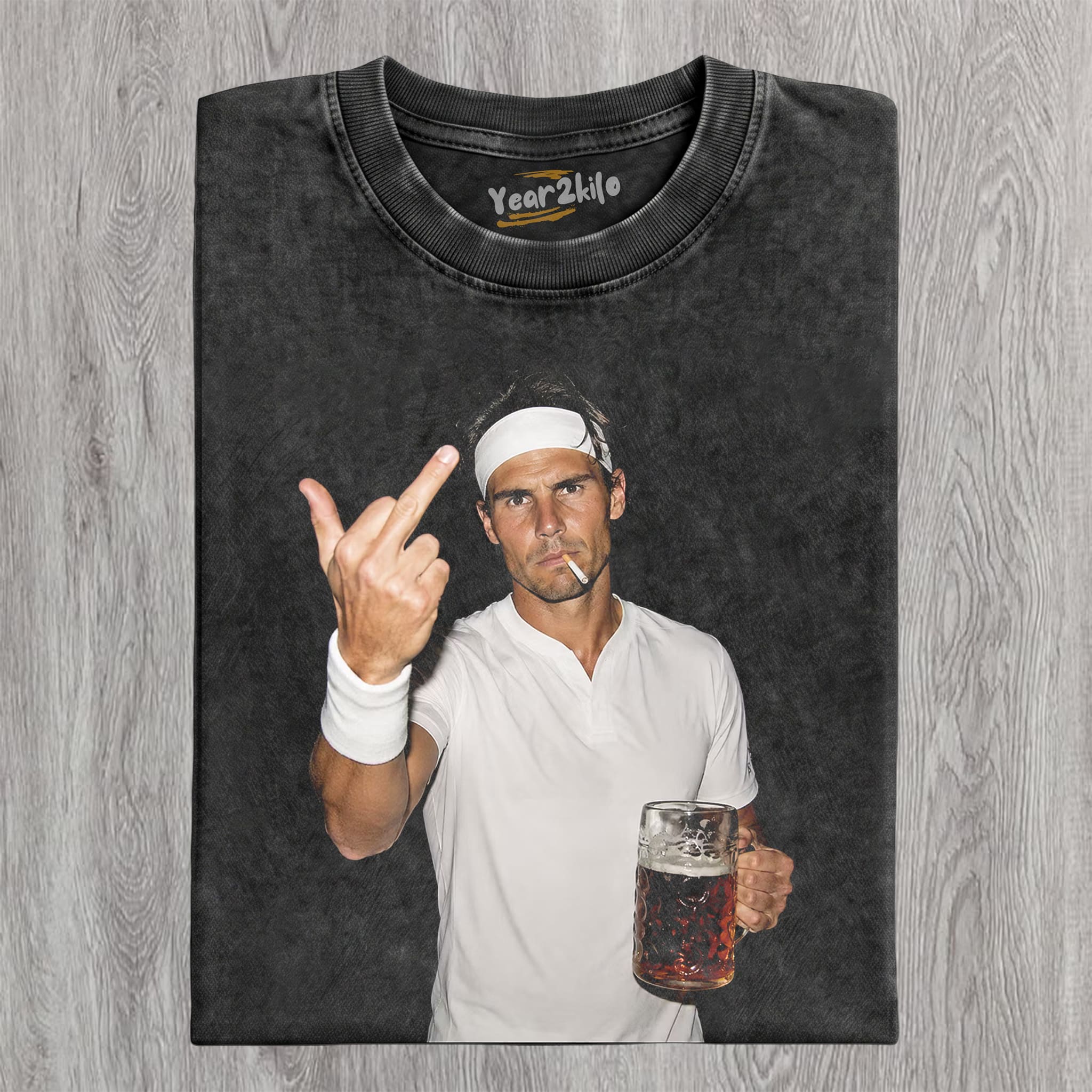 RAFAEL NADAL TENNIS LEGEND GRAPHIC V1 TANK TOP & TEE & LONG SLEEVE & LAYERED LS & HOODIE