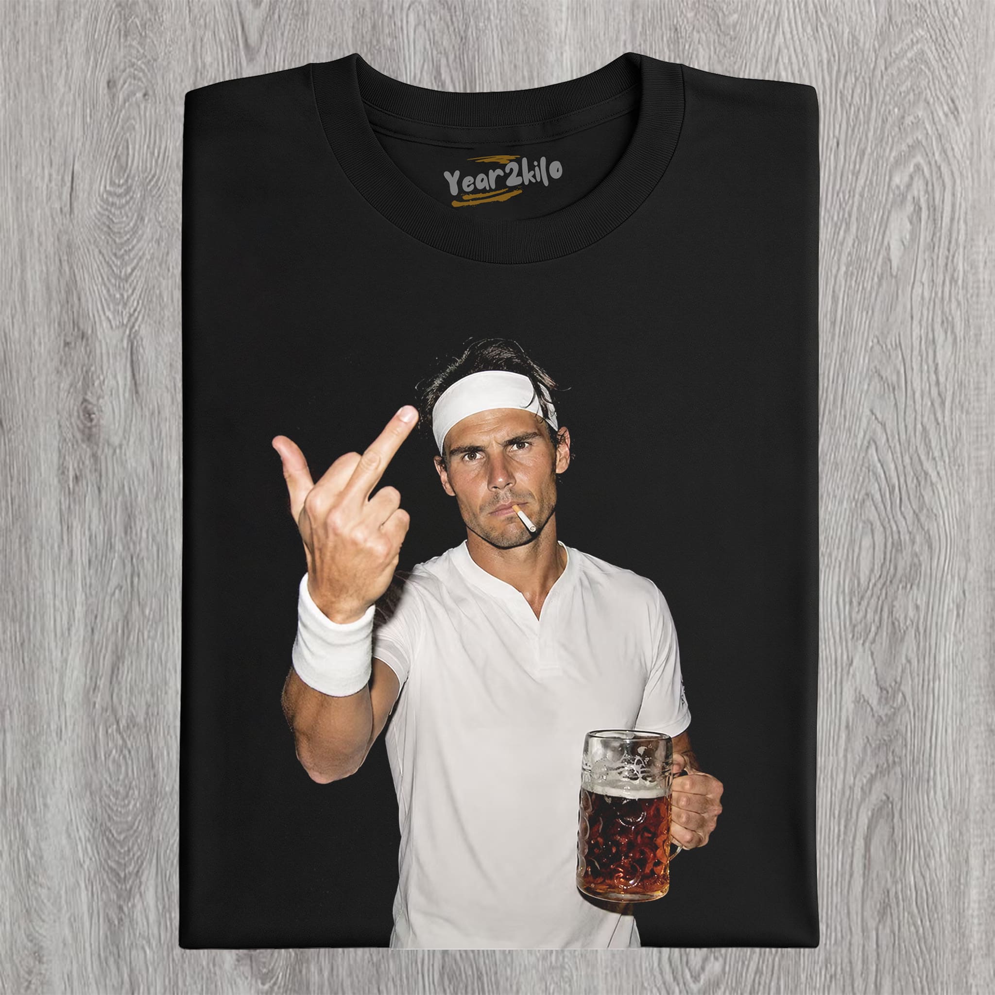 RAFAEL NADAL TENNIS LEGEND GRAPHIC V1 TANK TOP & TEE & LONG SLEEVE & LAYERED LS & HOODIE