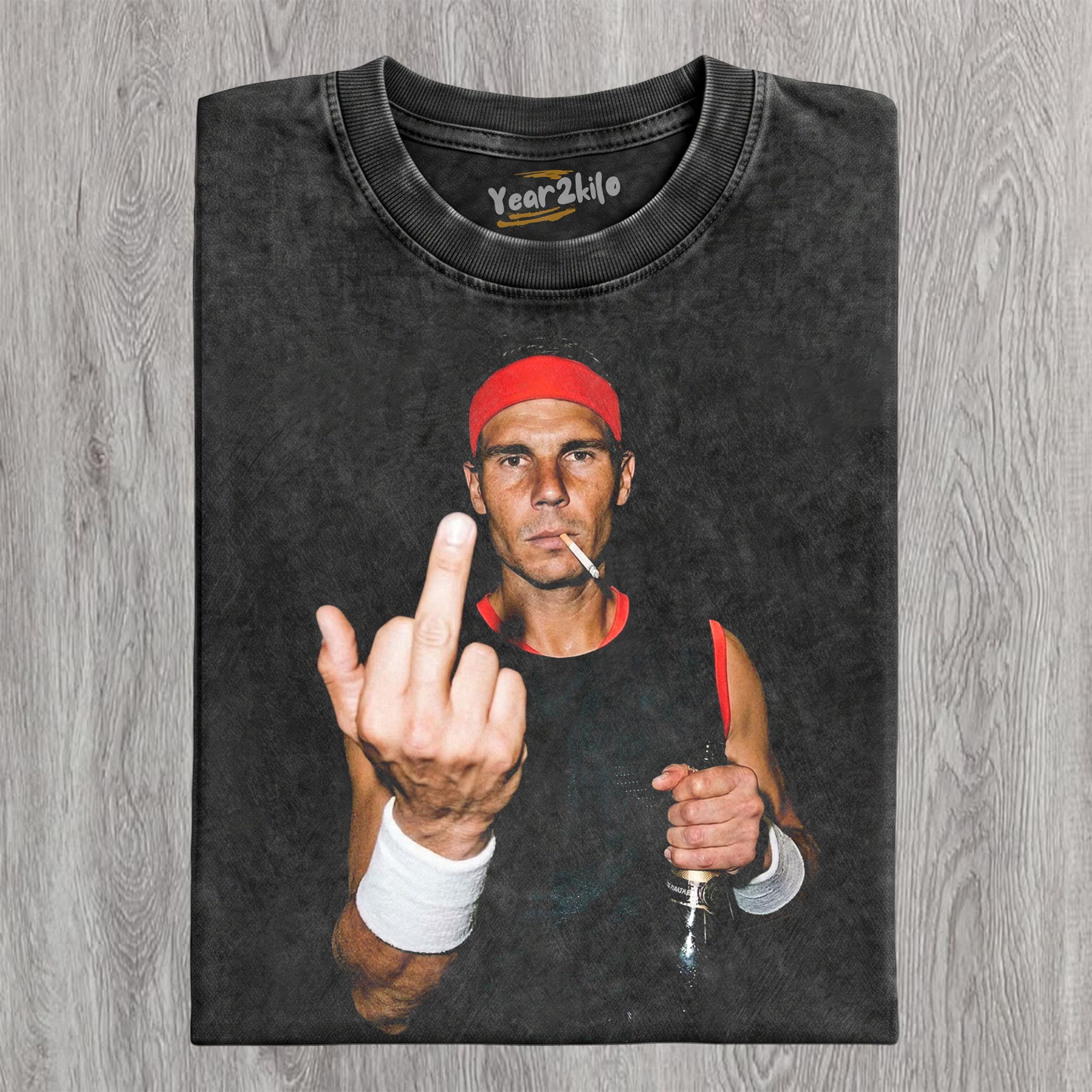 RAFAEL NADAL TENNIS LEGEND GRAPHIC V2 TANK TOP & TEE & LONG SLEEVE & LAYERED LS & HOODIE