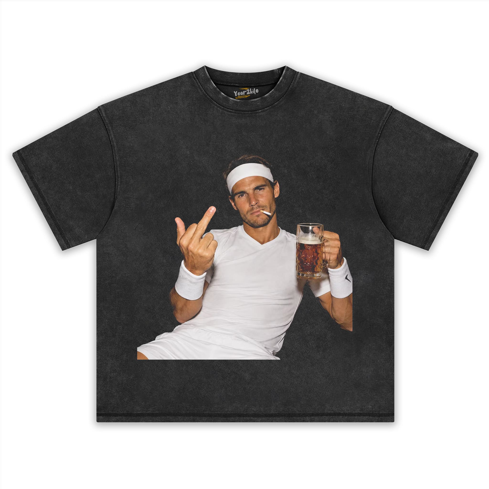 RAFAEL NADAL TENNIS LEGEND GRAPHIC TANK TOP & TEE & LONG SLEEVE & LAYERED LS & HOODIE