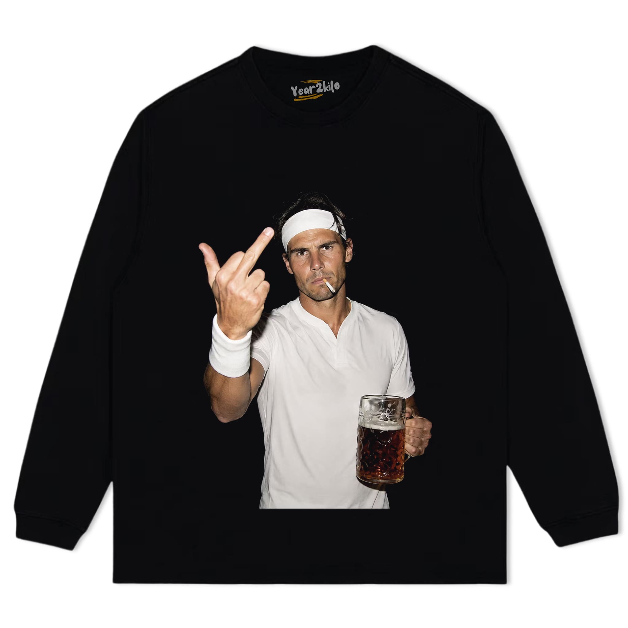 RAFAEL NADAL TENNIS LEGEND GRAPHIC V1 TANK TOP & TEE & LONG SLEEVE & LAYERED LS & HOODIE