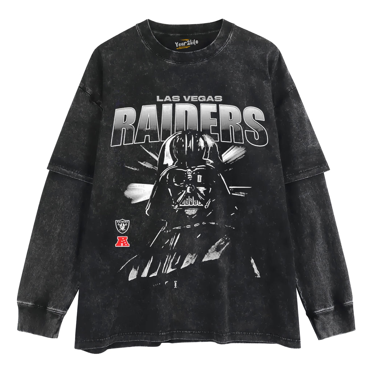 RAIDERS X DARTH VADER TANK TOP & TEE & LONG SLEEVE & LAYERED LS & HOODIE