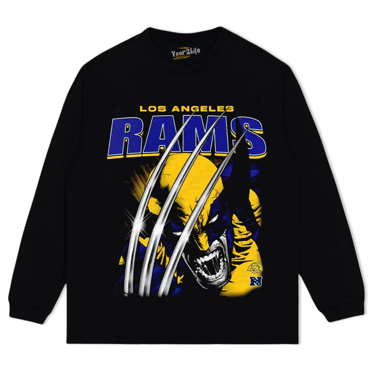 RAMS X WOLVERINE TANK TOP & TEE & LONG SLEEVE & LAYERED LS & HOODIE