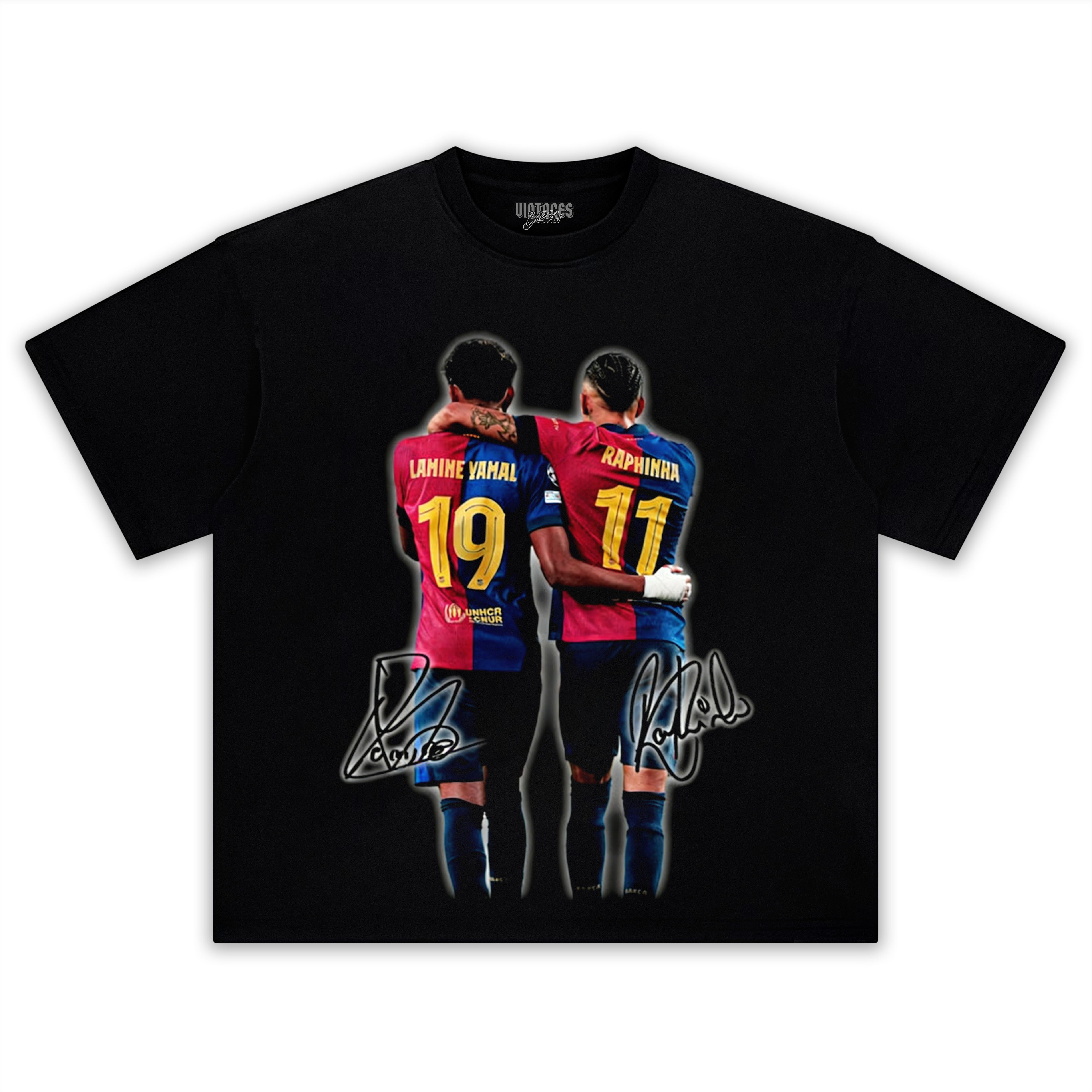RAPHINHA & LAMINE YAMAL SIGNATURE TEE & LS & HOODIE