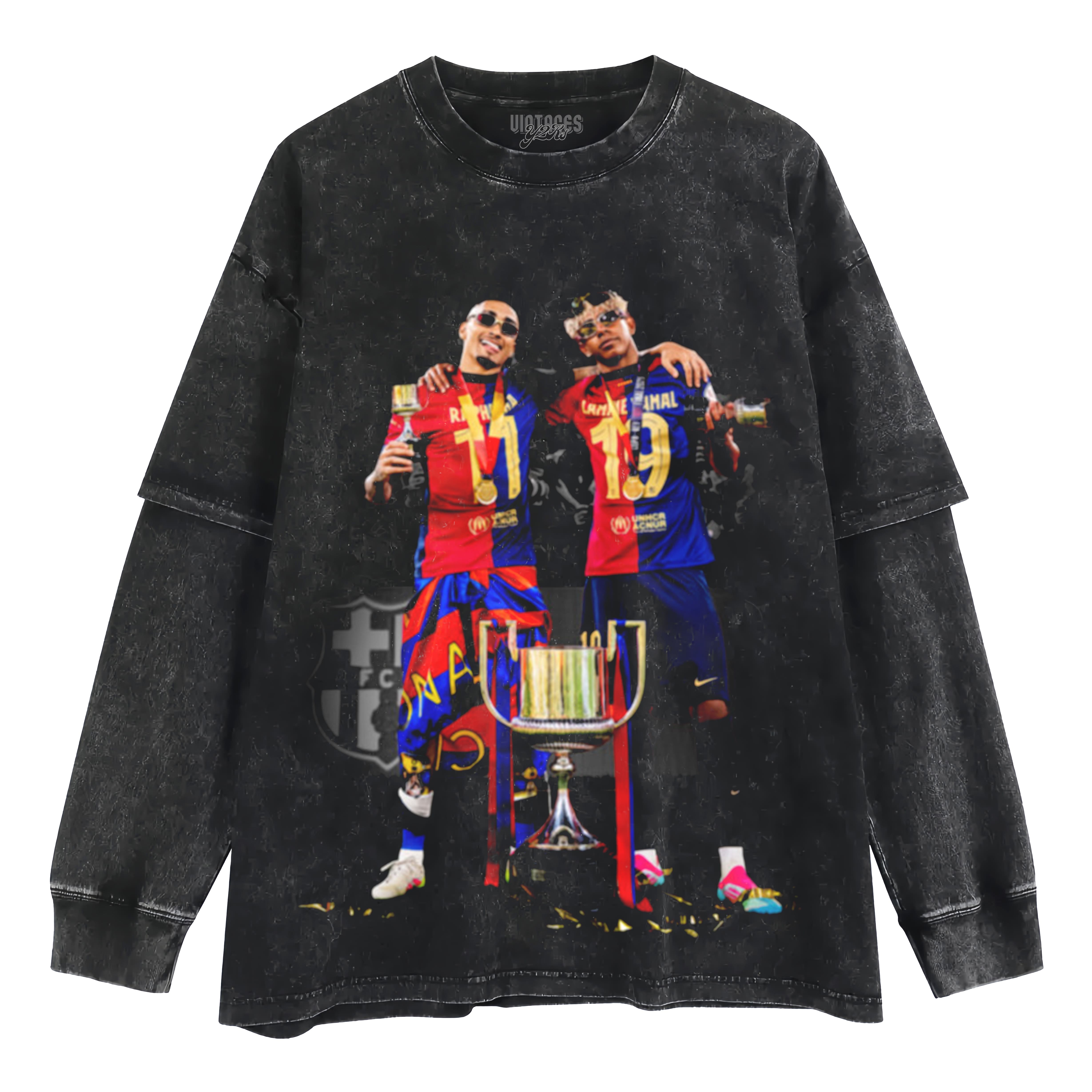 RAPHINHA & LAMINE YAMAL TROPHY LAYERED LONG SLEEVE