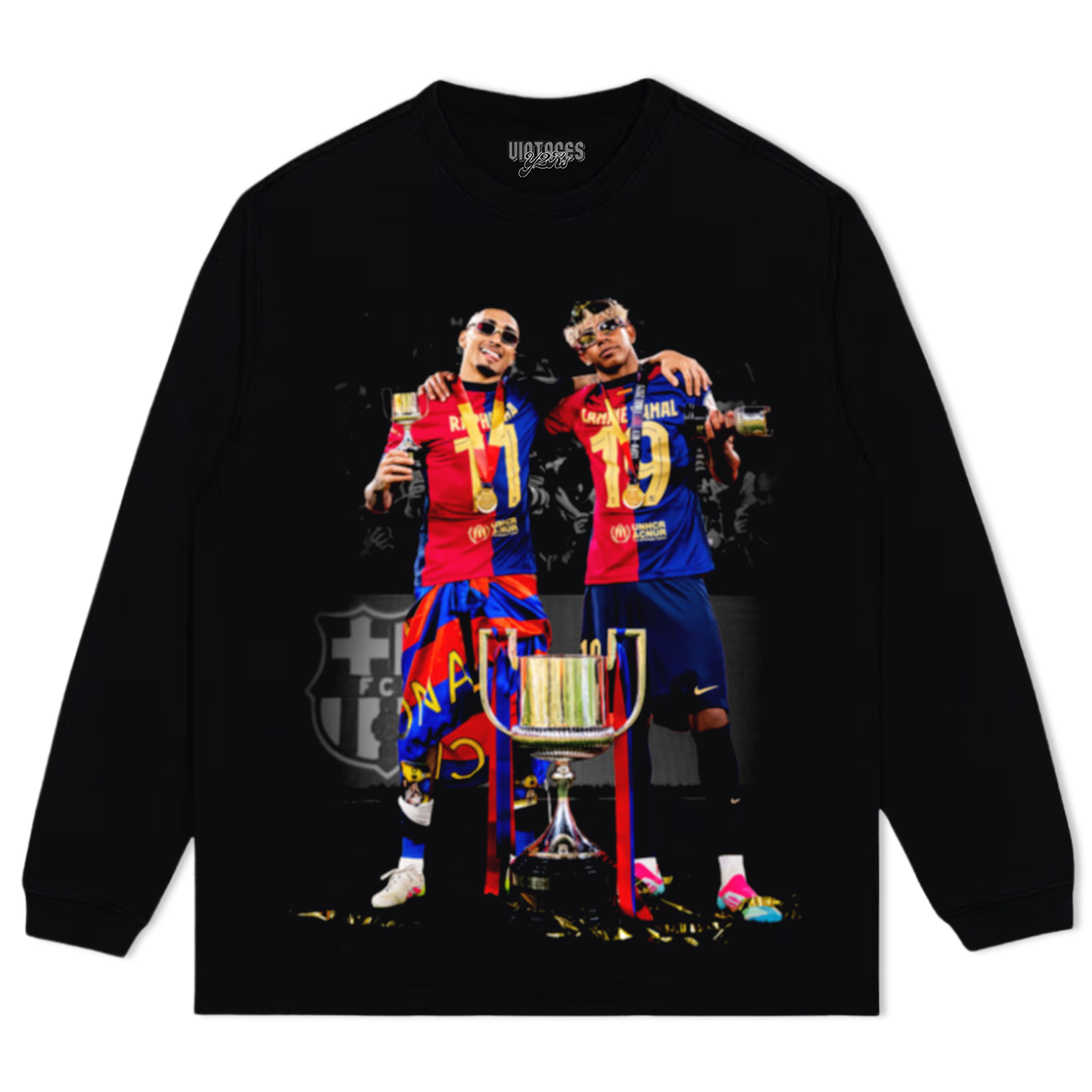 RAPHINHA & LAMINE YAMAL TROPHY TEE & LS & HOODIE