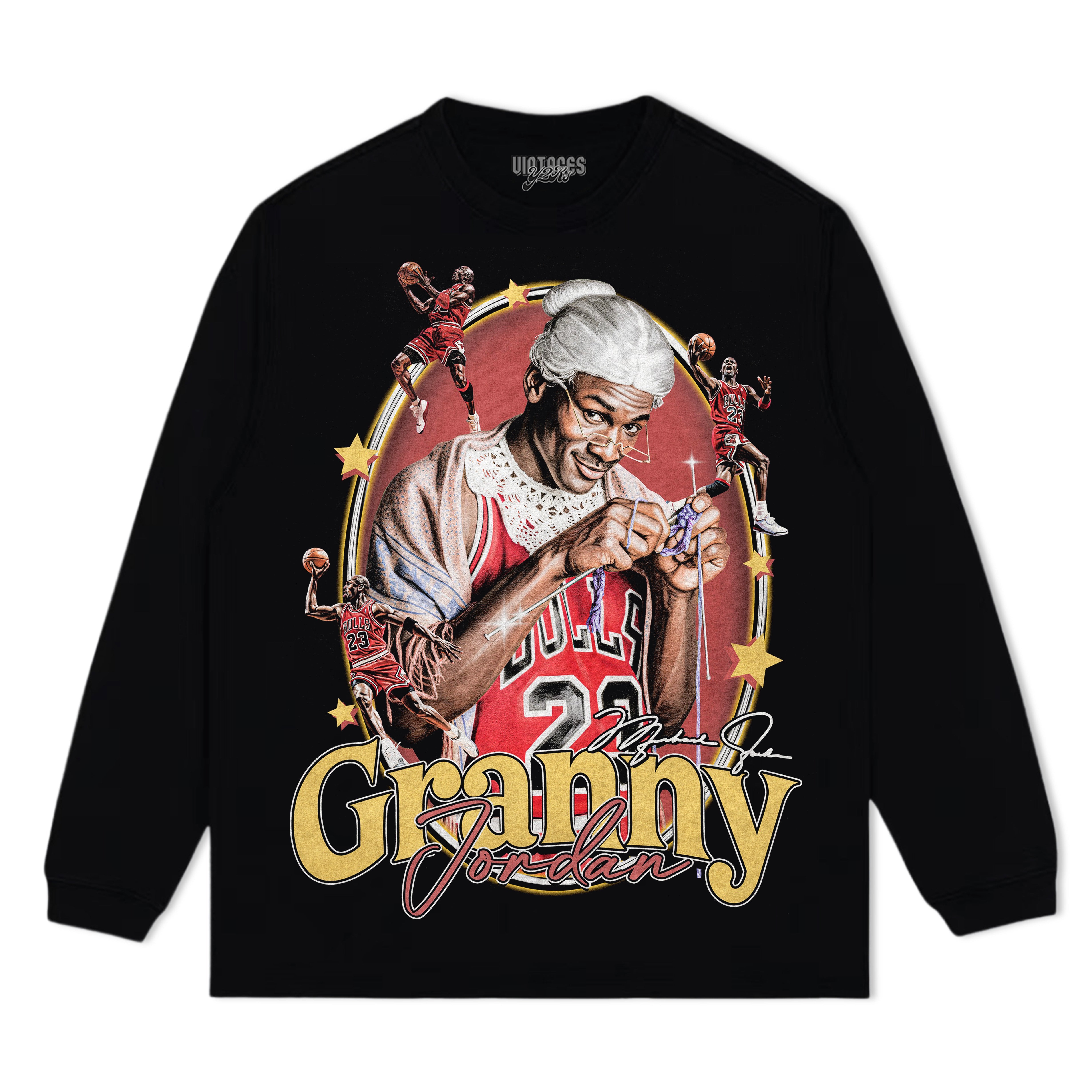 RETRO STYLE MICHAEL JORDAN GRAPHIC TEE & LS & HOODIE