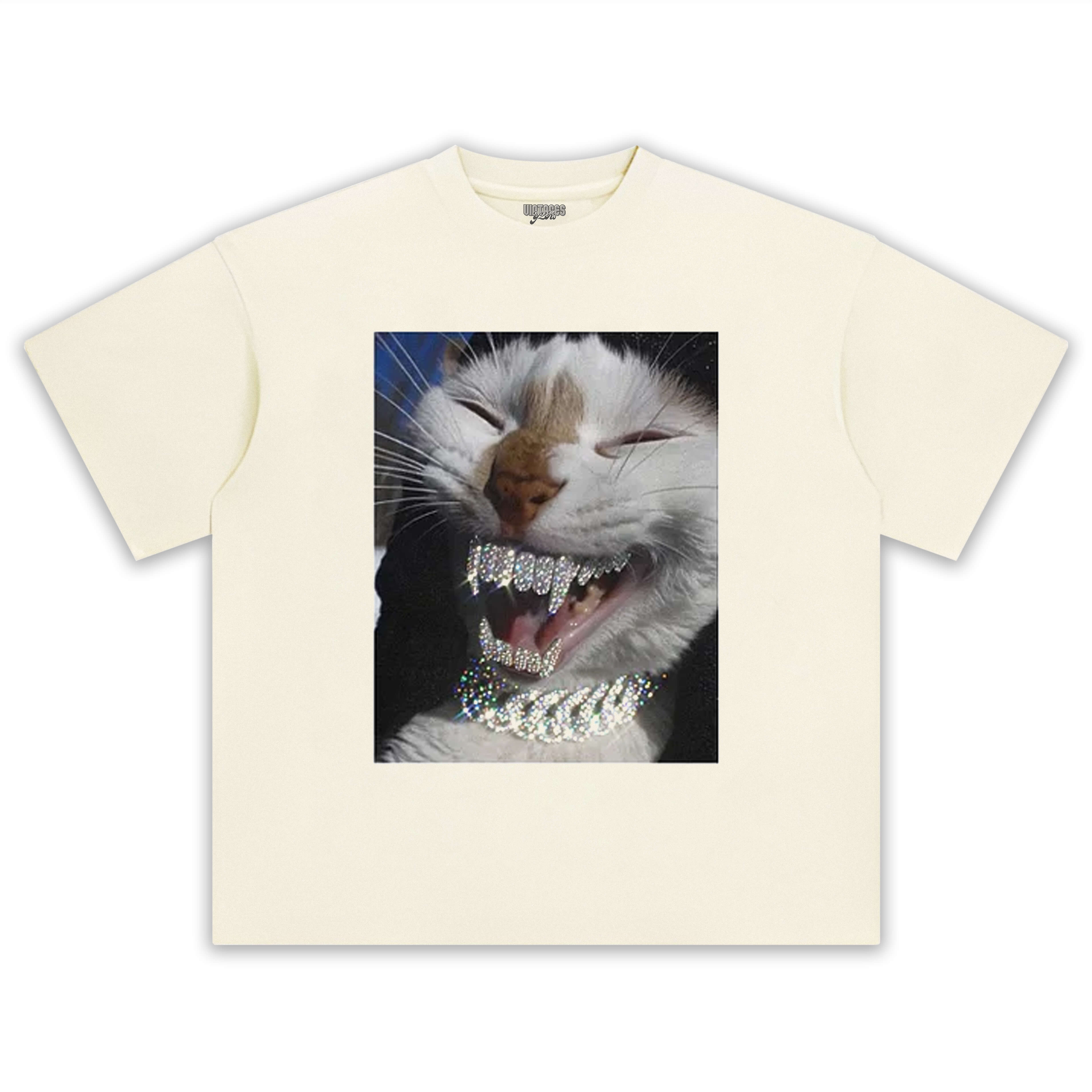 RETRO STREET STYLE & CAT TEE