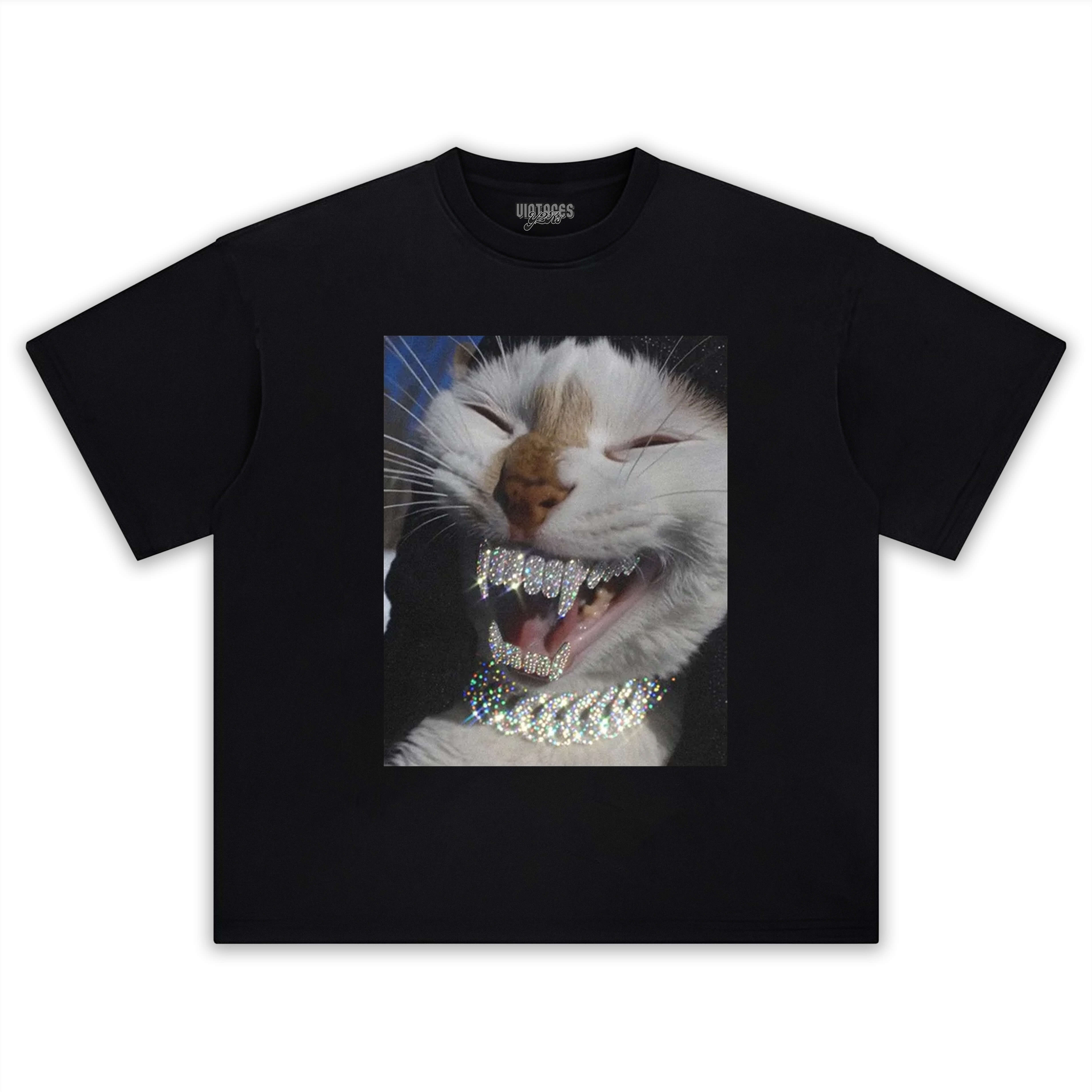 RETRO STREET STYLE & CAT TEE