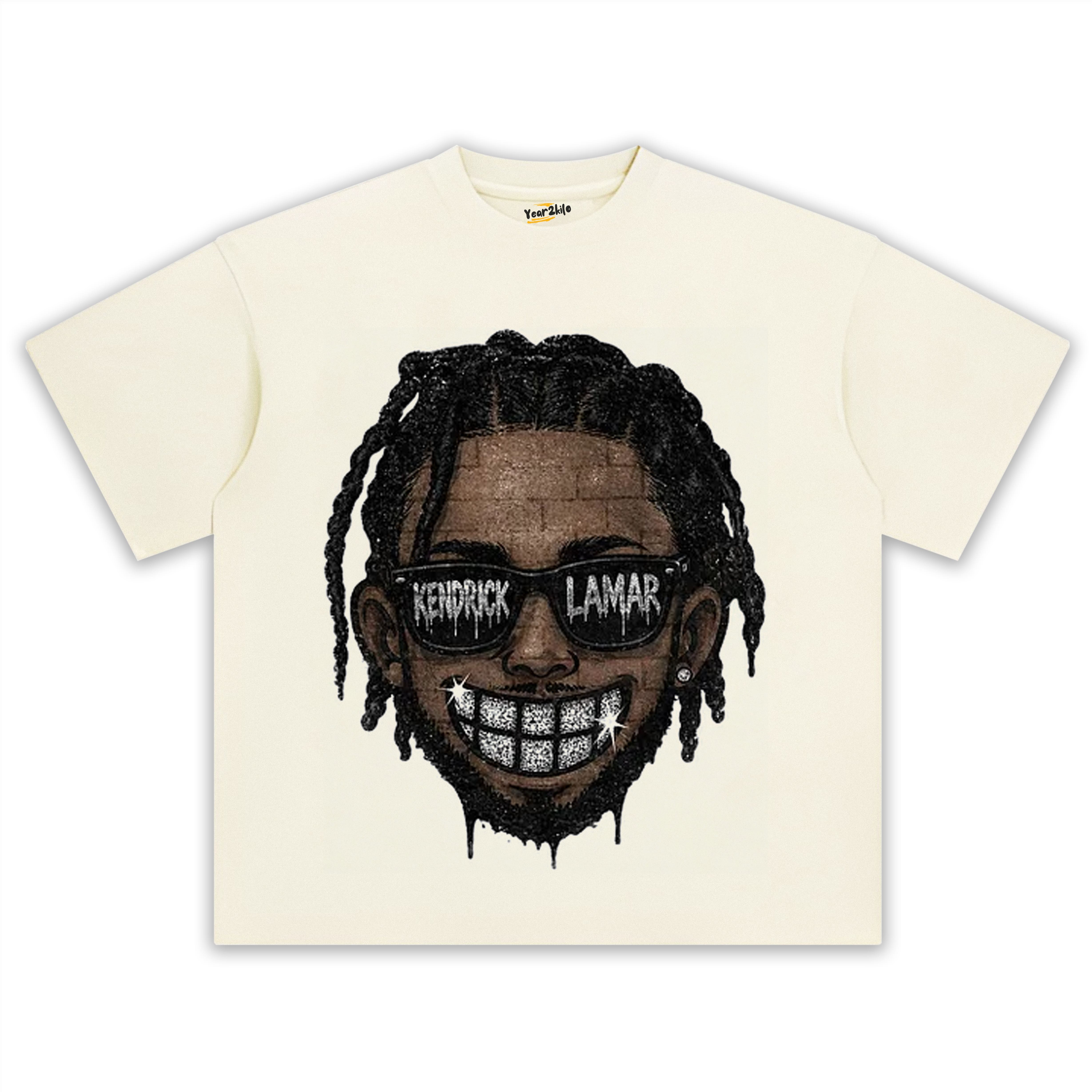 RETRO STREET STYLE KENDRICK LAMAR TANK TOP & TEE & LONG SLEEVE & LAYERED LS & HOODIE
