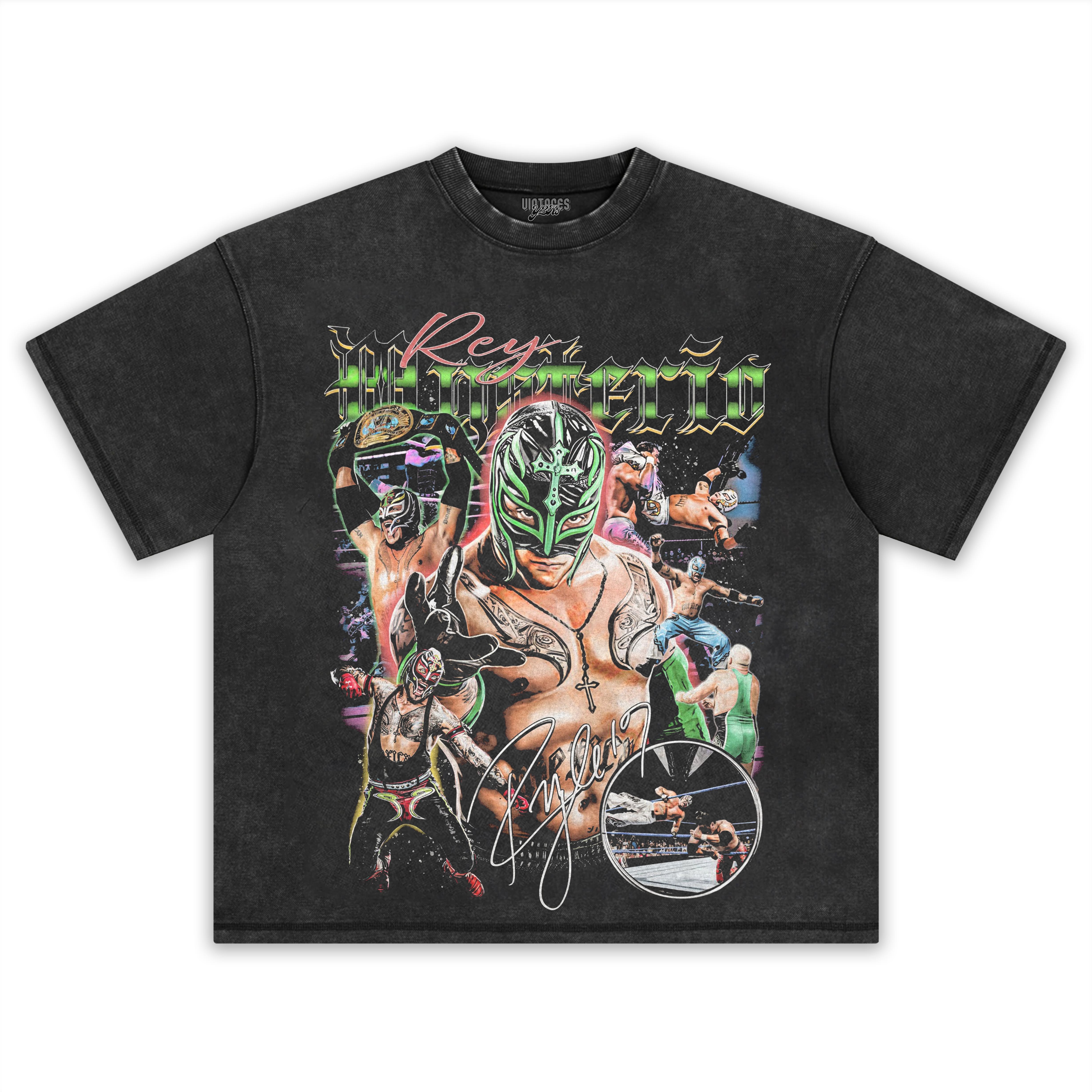 REY MYSTERIO TEE & LS & HOODIE