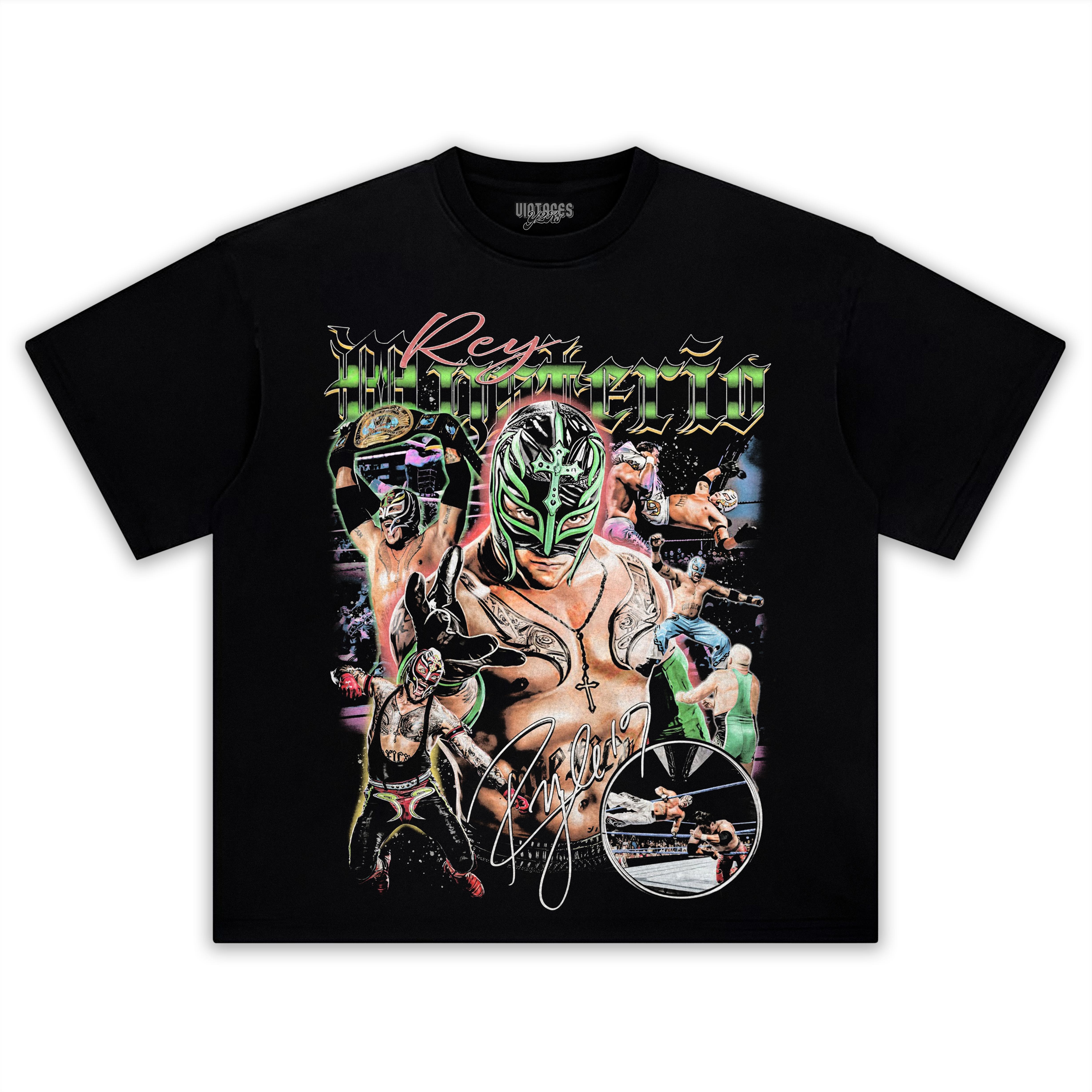 REY MYSTERIO TEE & LS & HOODIE