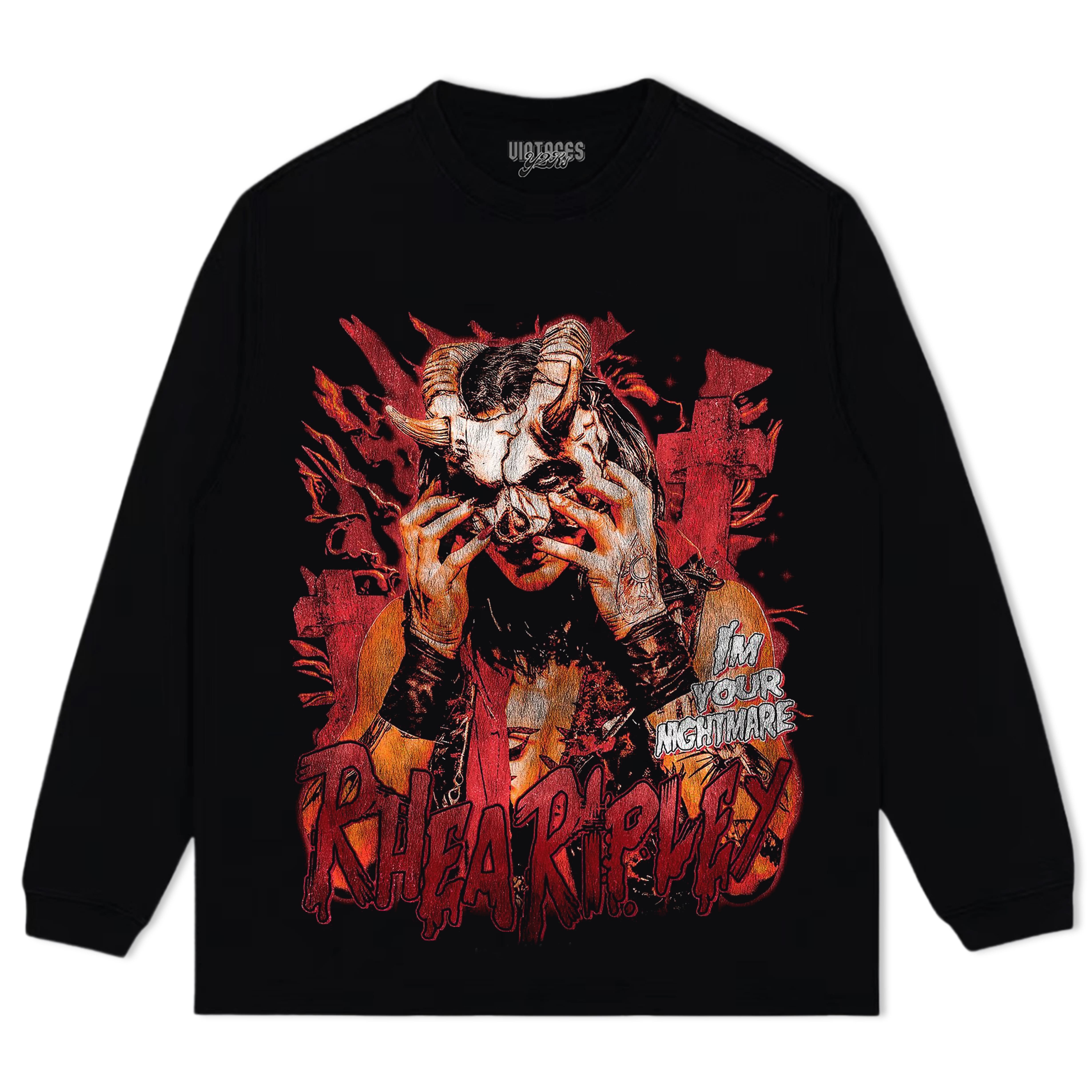 RHEA RIPLEY & I'M YOUR NIGHTMARE TEE & LS & HOODIE