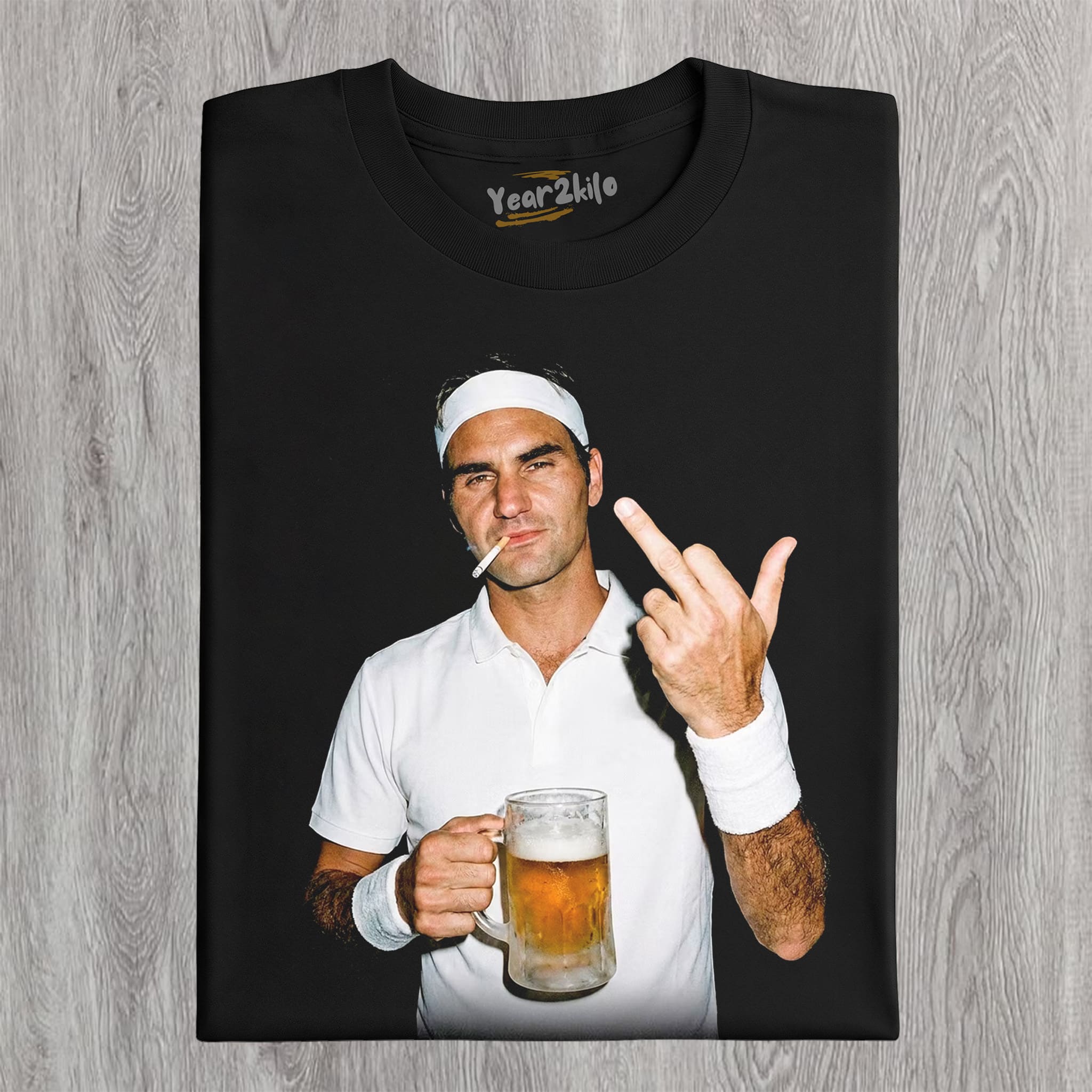 ROGER FEDERER TENNIS LEGEND GRAPHIC V2 TANK TOP & TEE & LONG SLEEVE & LAYERED LS & HOODIE