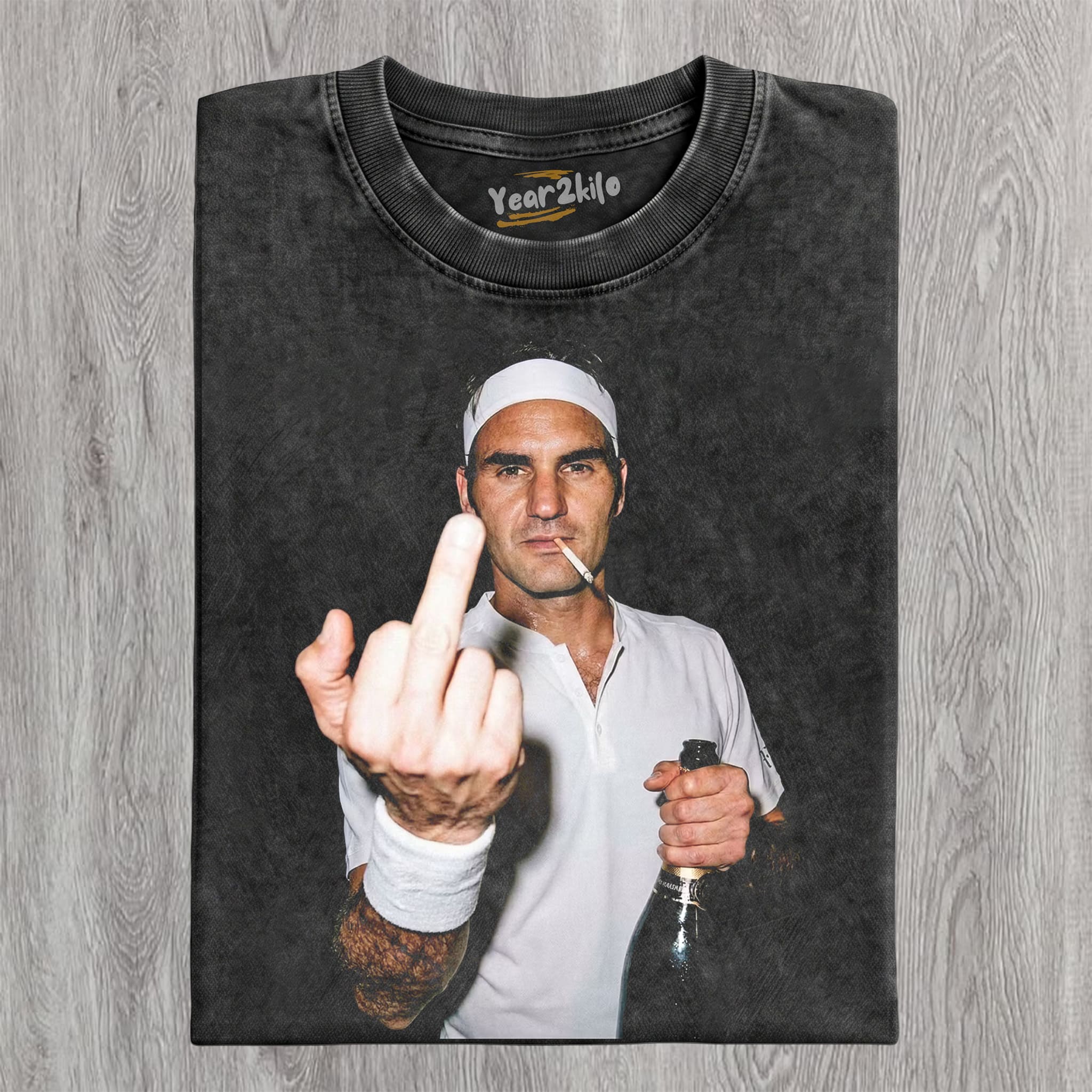 ROGER FEDERER TENNIS LEGEND GRAPHIC V3 TANK TOP & TEE & LONG SLEEVE & LAYERED LS & HOODIE