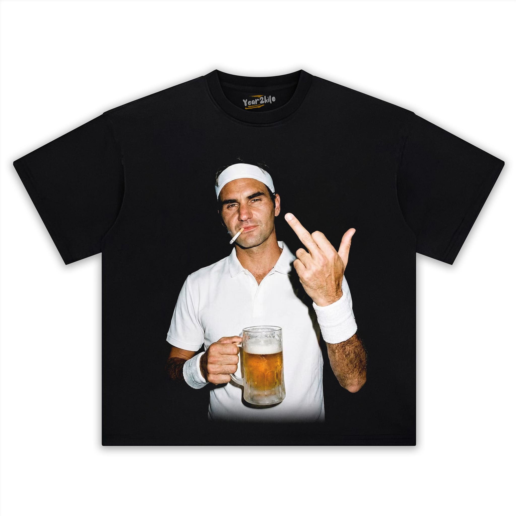 ROGER FEDERER TENNIS LEGEND GRAPHIC V2 TANK TOP & TEE & LONG SLEEVE & LAYERED LS & HOODIE