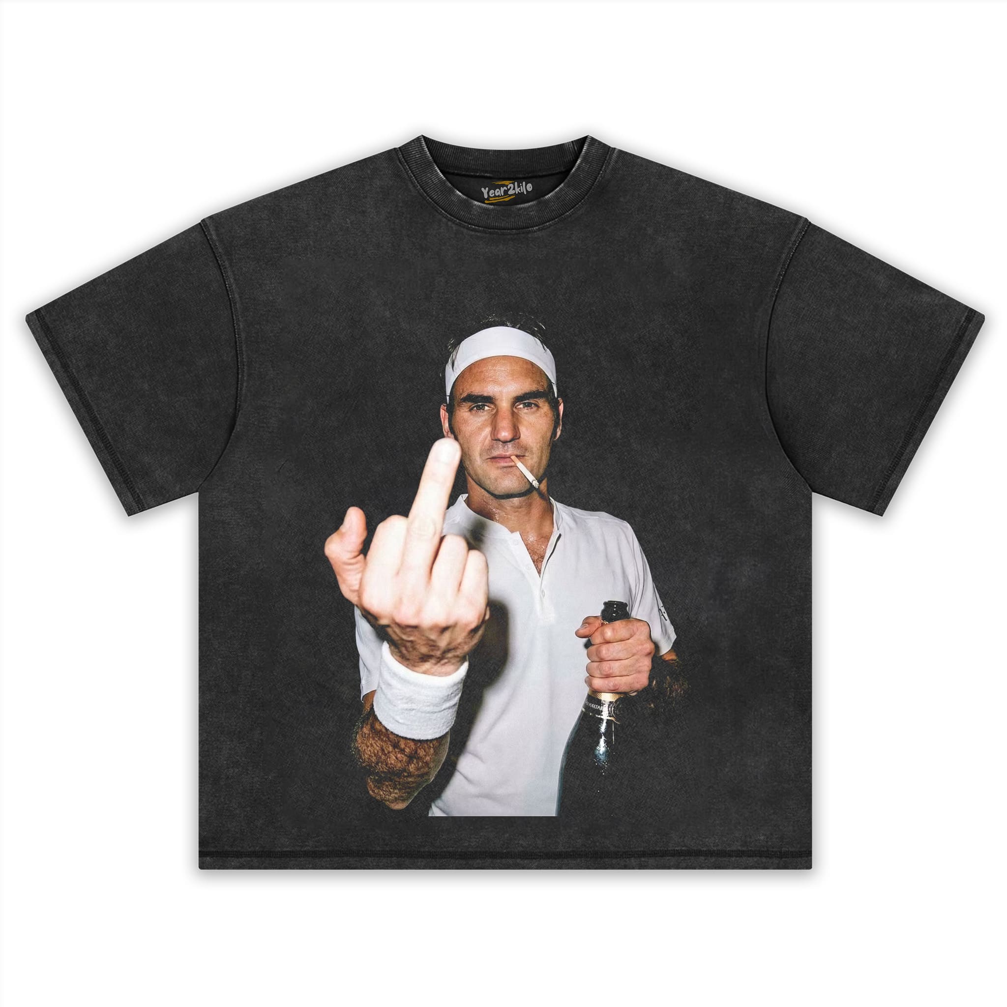 ROGER FEDERER TENNIS LEGEND GRAPHIC V3 TANK TOP & TEE & LONG SLEEVE & LAYERED LS & HOODIE