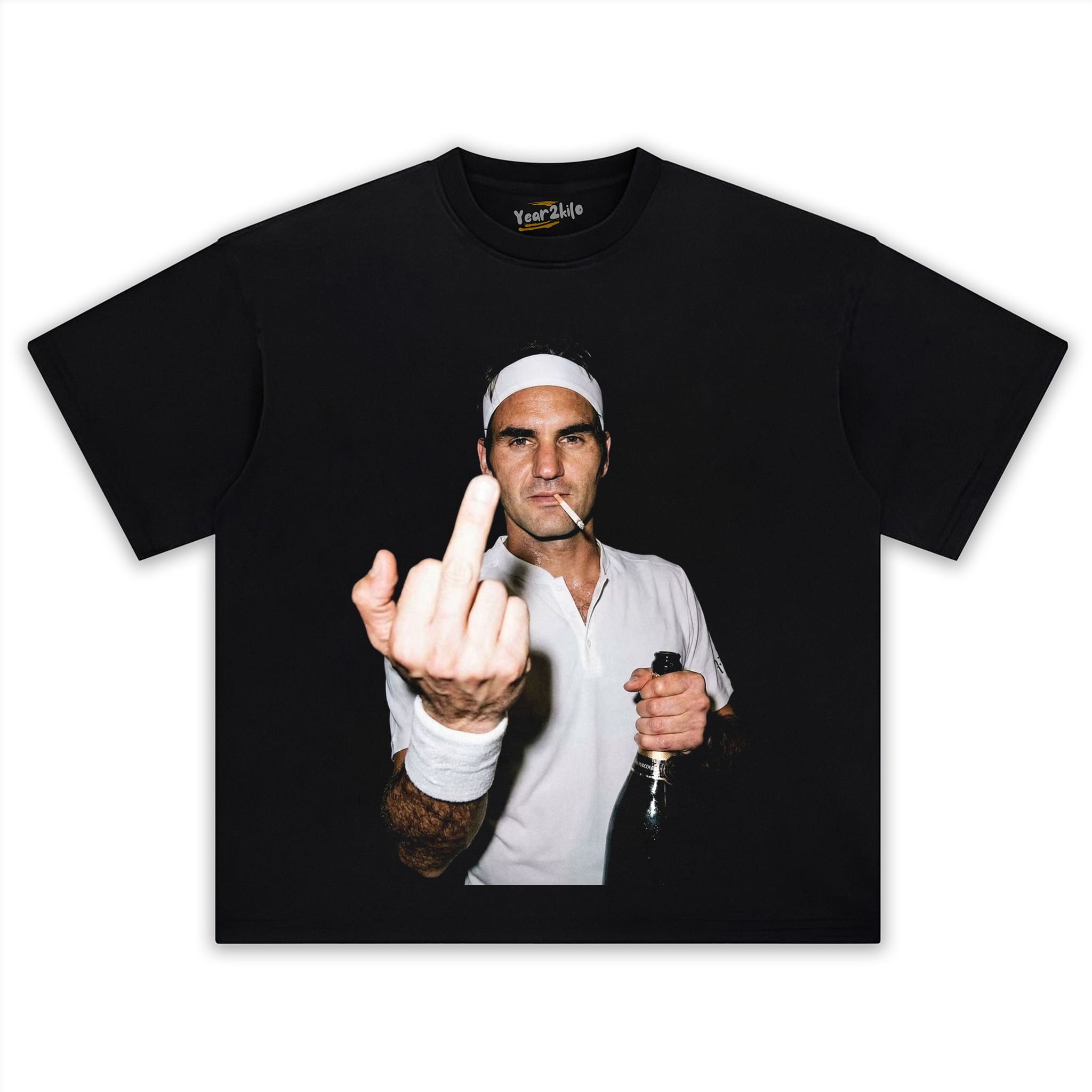 ROGER FEDERER TENNIS LEGEND GRAPHIC V3 TANK TOP & TEE & LONG SLEEVE & LAYERED LS & HOODIE