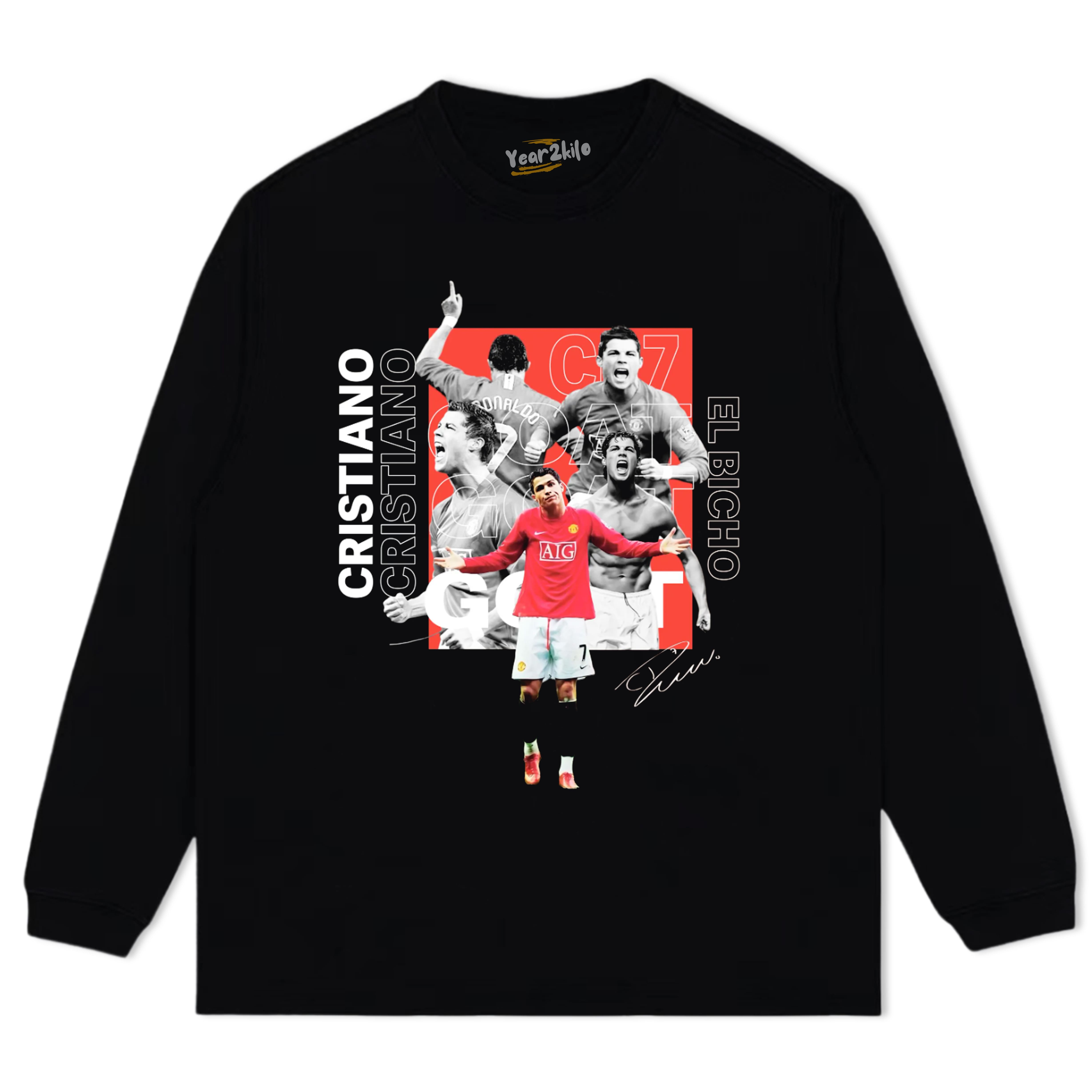 RONALDO CR7 TANK TOP & TEE & LONG SLEEVE & LAYERED LS & HOODIE