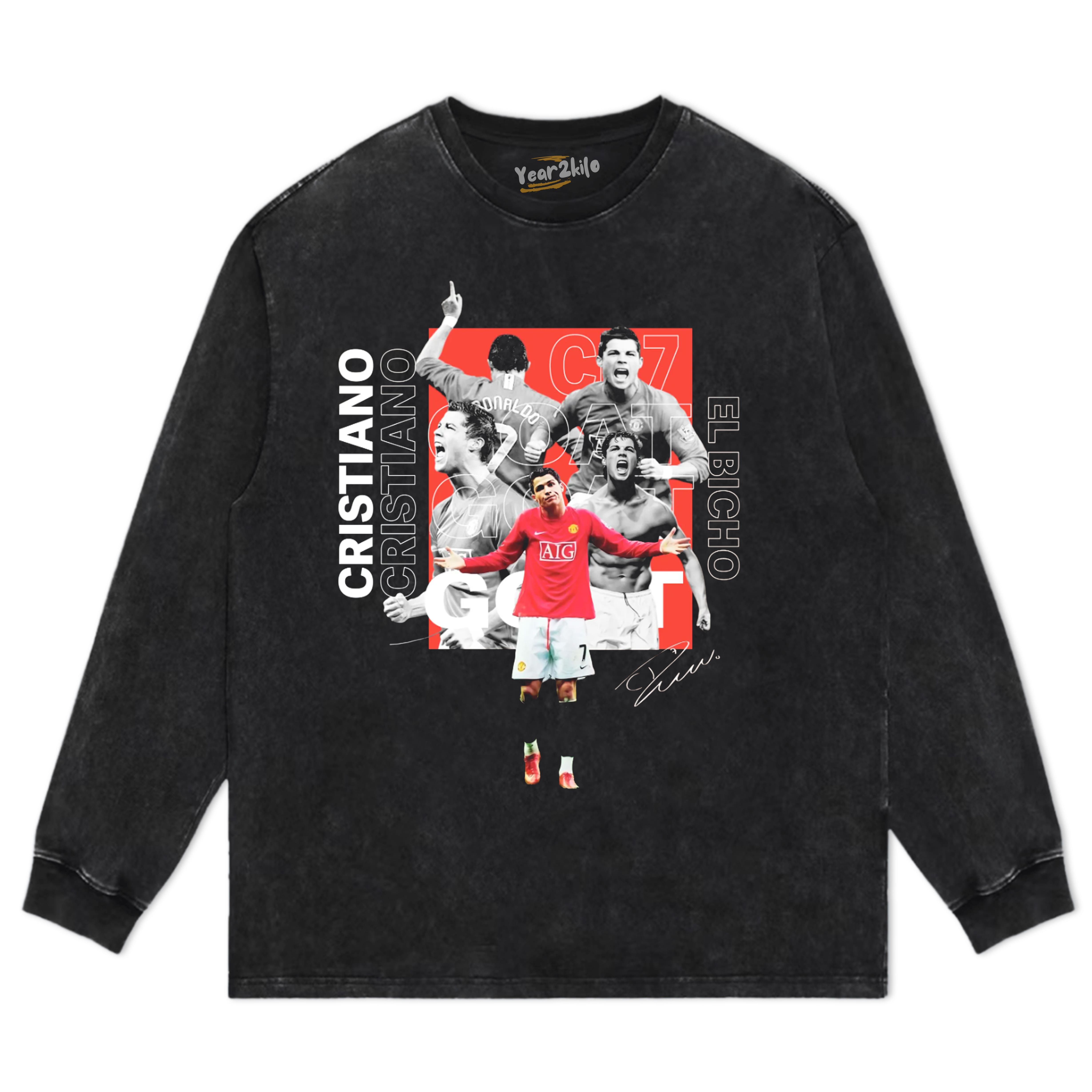 RONALDO CR7 TANK TOP & TEE & LONG SLEEVE & LAYERED LS & HOODIE