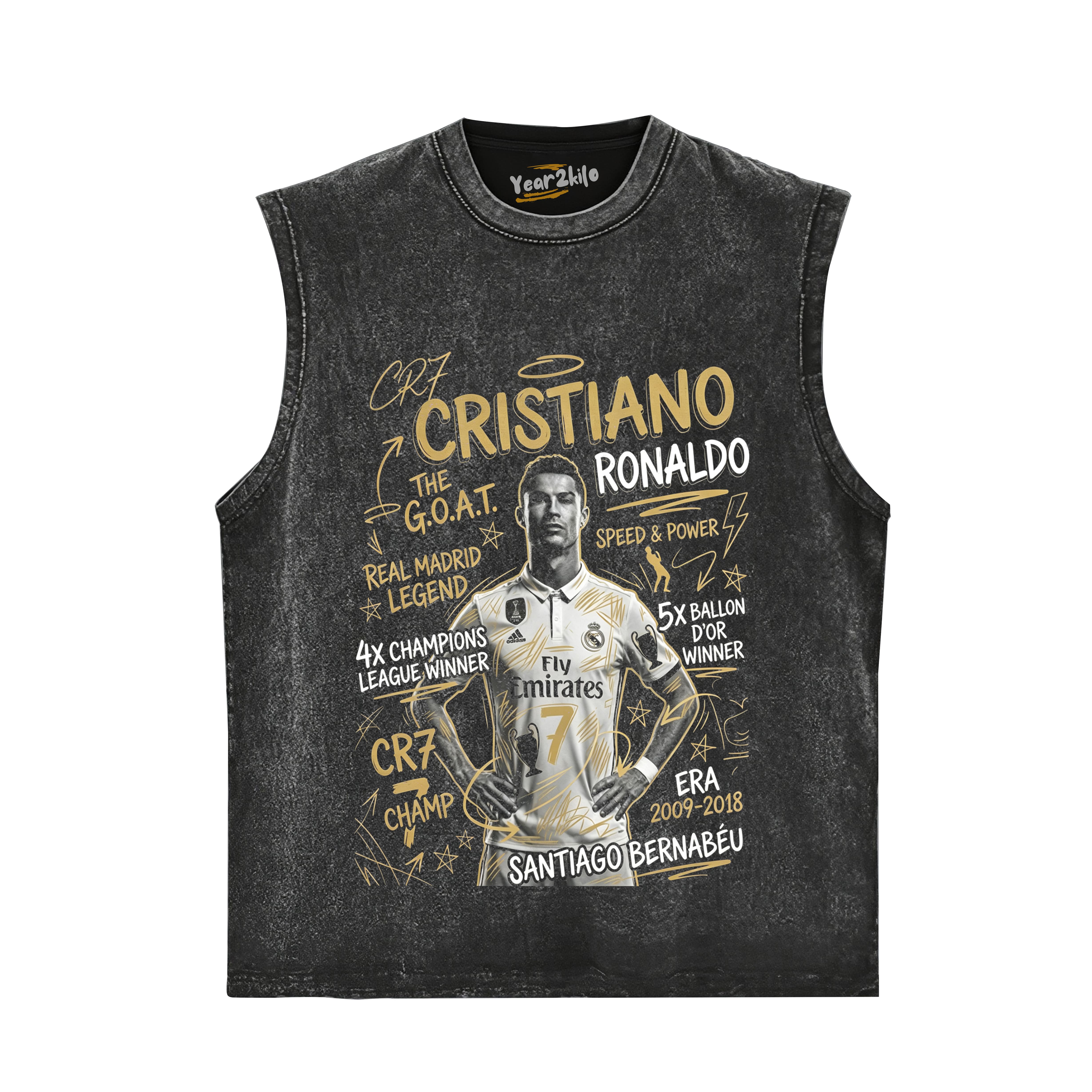 RONALDO CR7 V7 TANK TOP & TEE & LONG SLEEVE & LAYERED LS & HOODIE