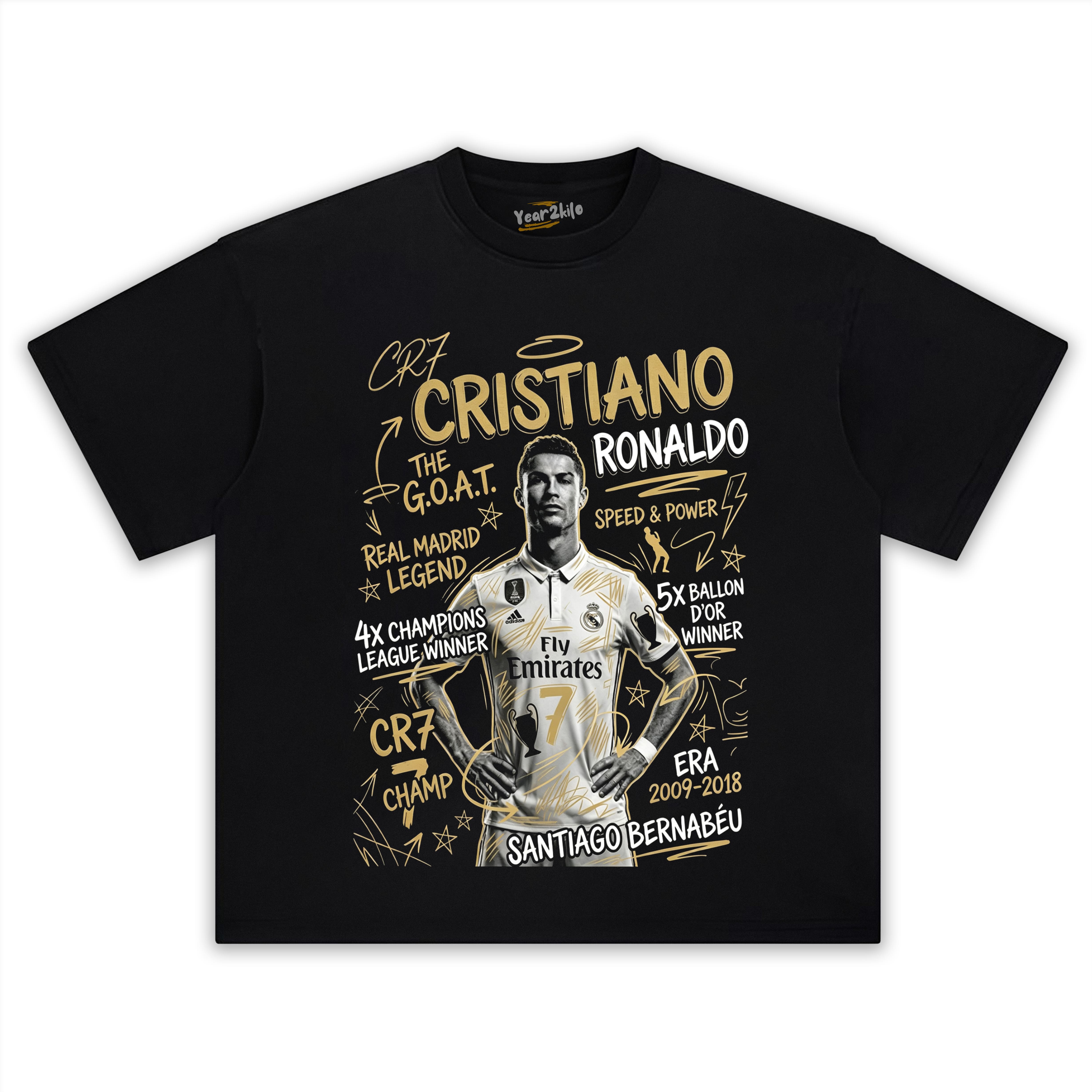 RONALDO CR7 V7 TANK TOP & TEE & LONG SLEEVE & LAYERED LS & HOODIE