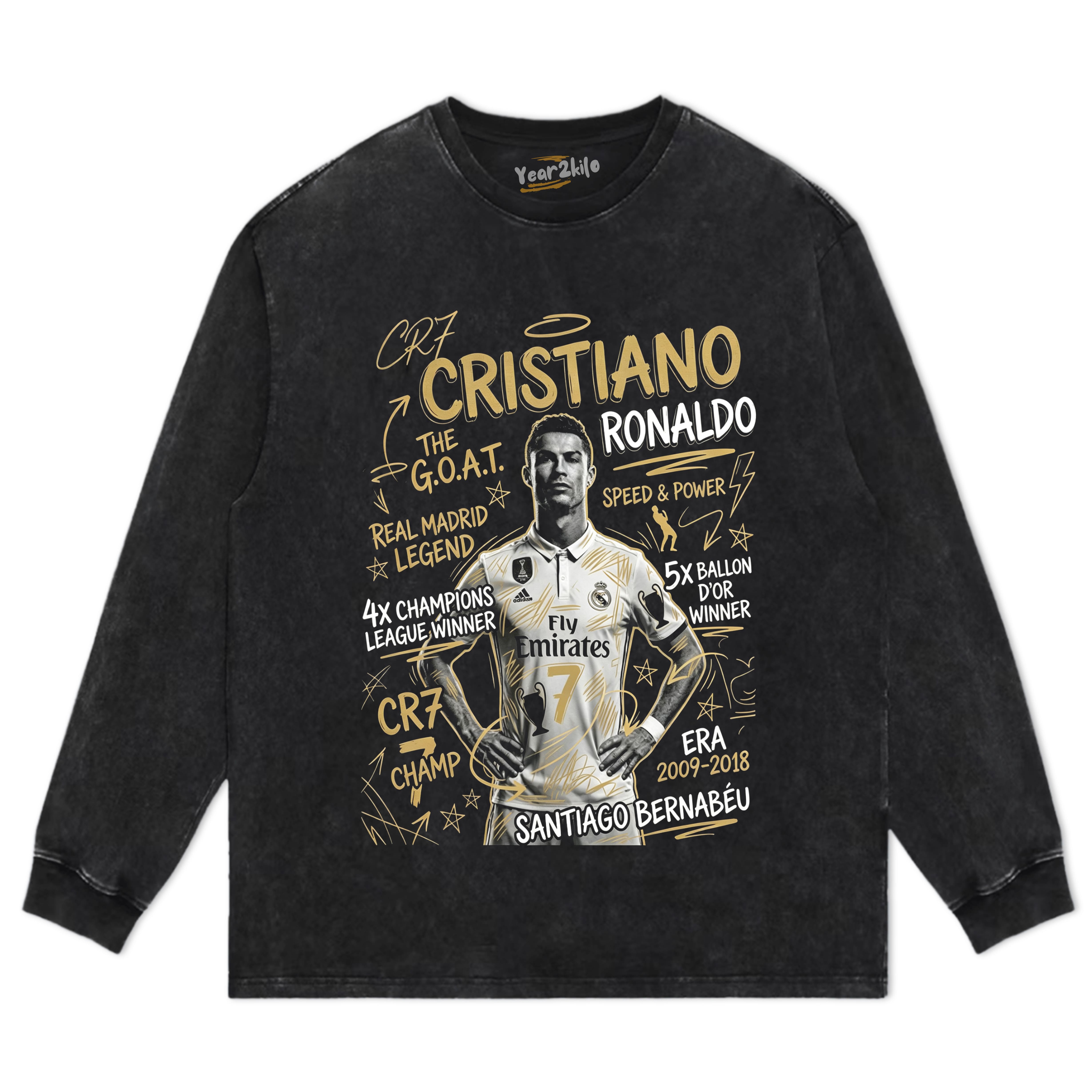 RONALDO CR7 V7 TANK TOP & TEE & LONG SLEEVE & LAYERED LS & HOODIE