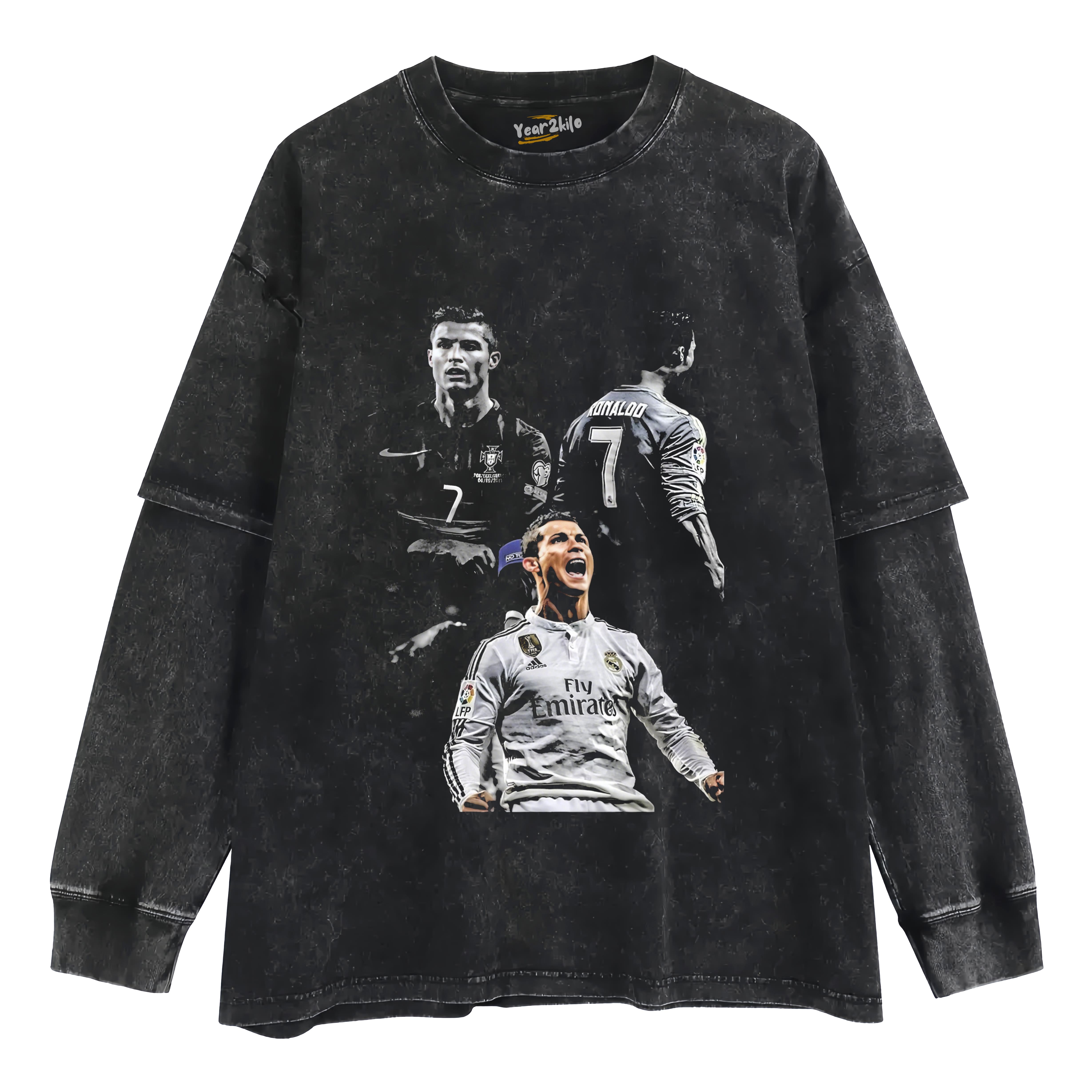 CR7 RONALDO V3 TANK TOP & TEE & LONG SLEEVE & LAYERED LS & HOODIE