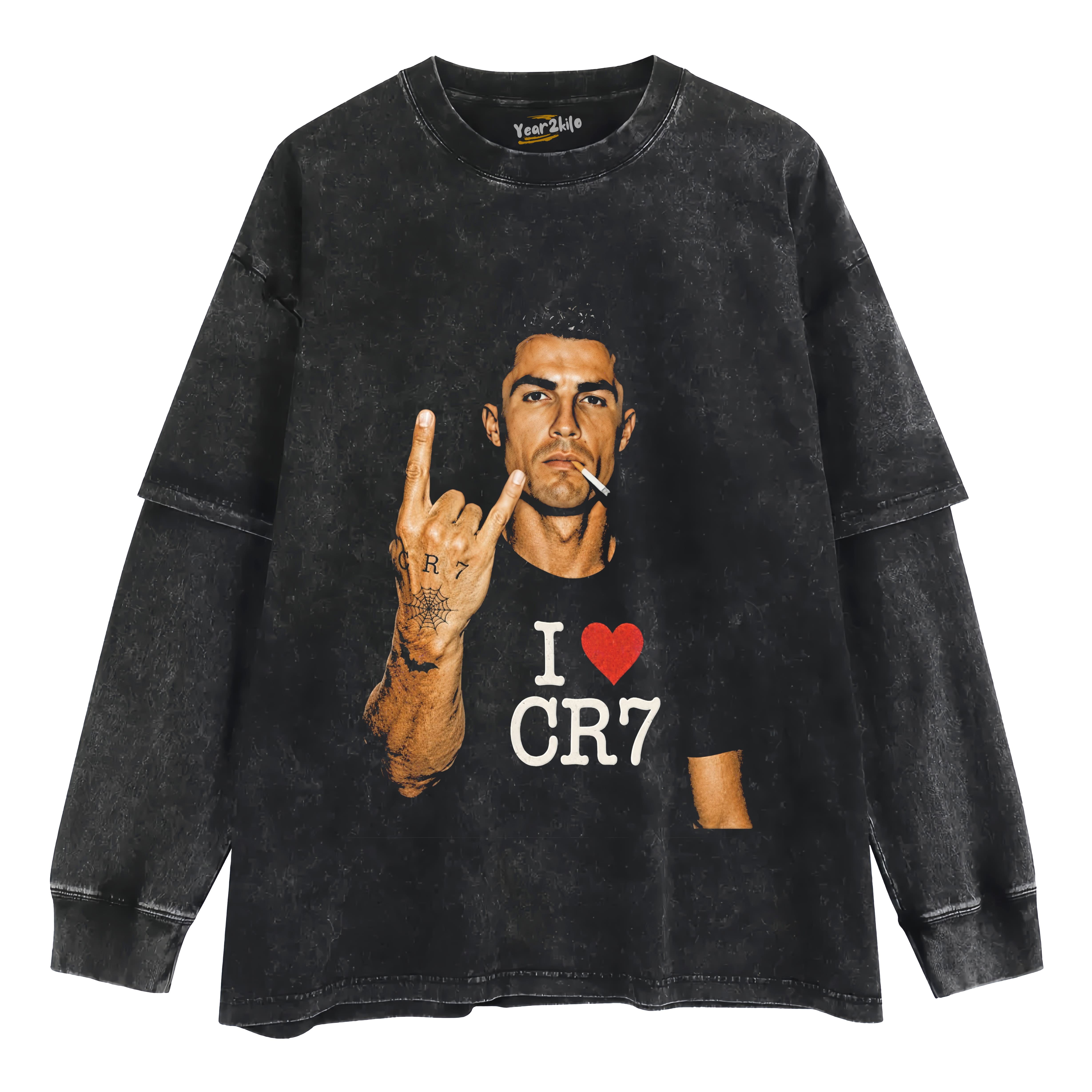 CR7 RONALDO V6 TANK TOP & TEE & LONG SLEEVE & LAYERED LS & HOODIE