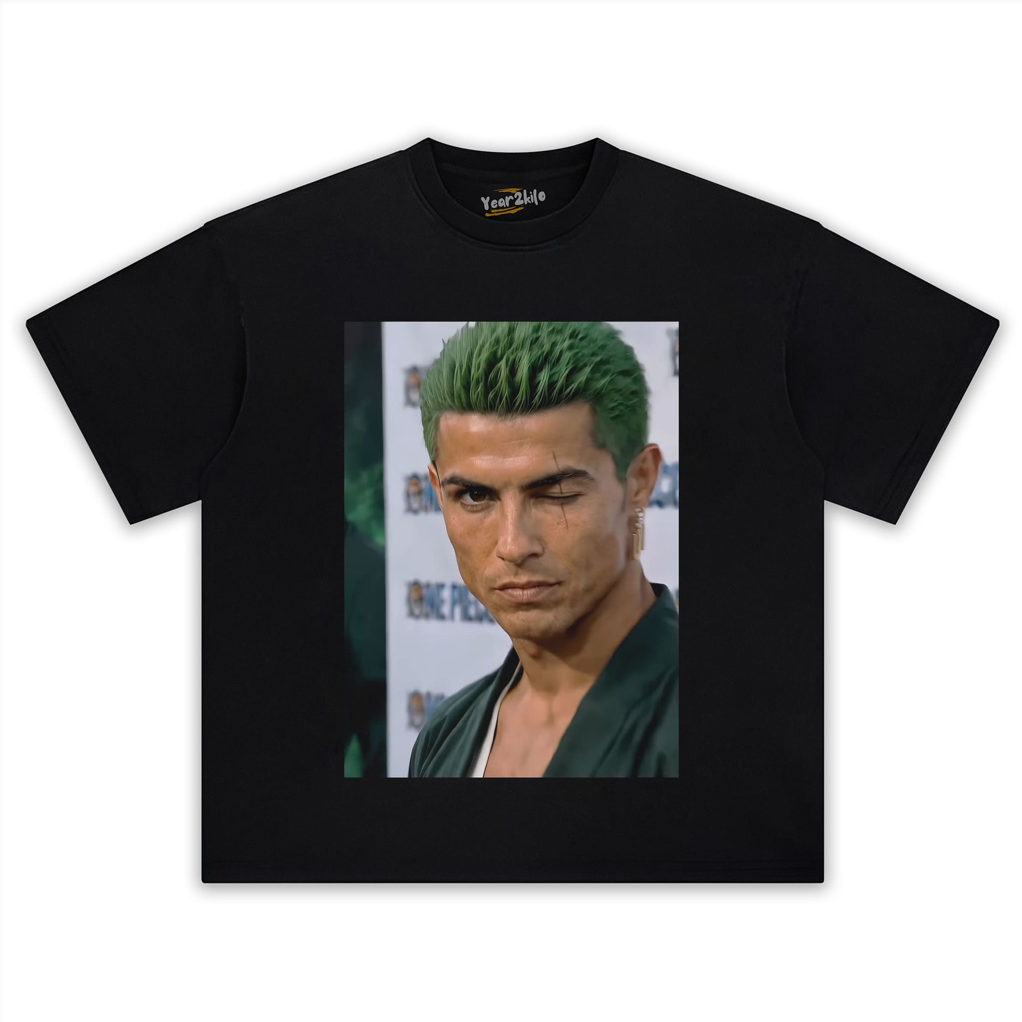 RONALDO × RORONOA ZORO ONE PIECE GRAPHIC TANK TOP & TEE & LONG SLEEVE & LAYERED LS & HOODIE