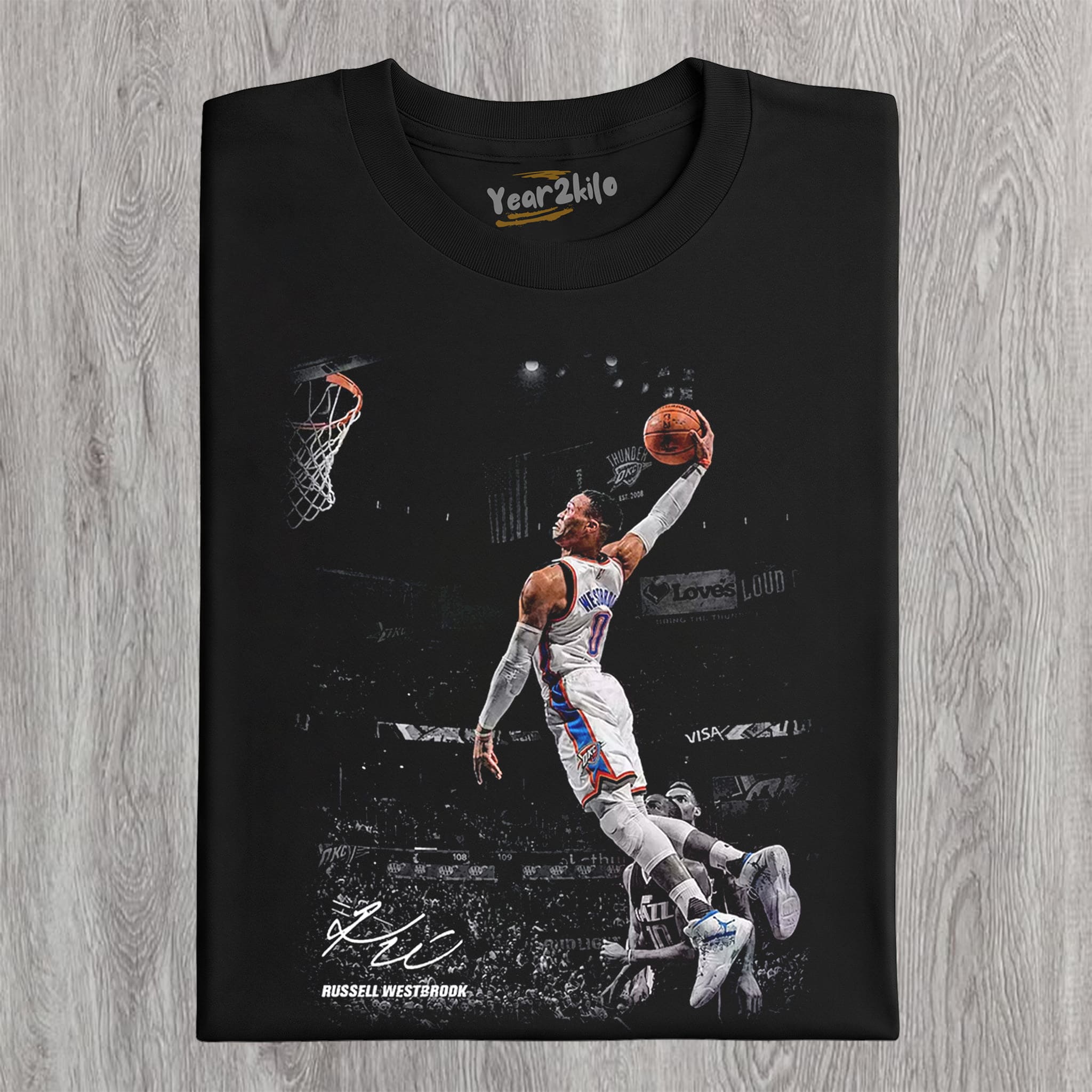 RUSSELL WESTBROOK V5 TANK TOP & TEE & LONG SLEEVE & LAYERED LS & HOODIE