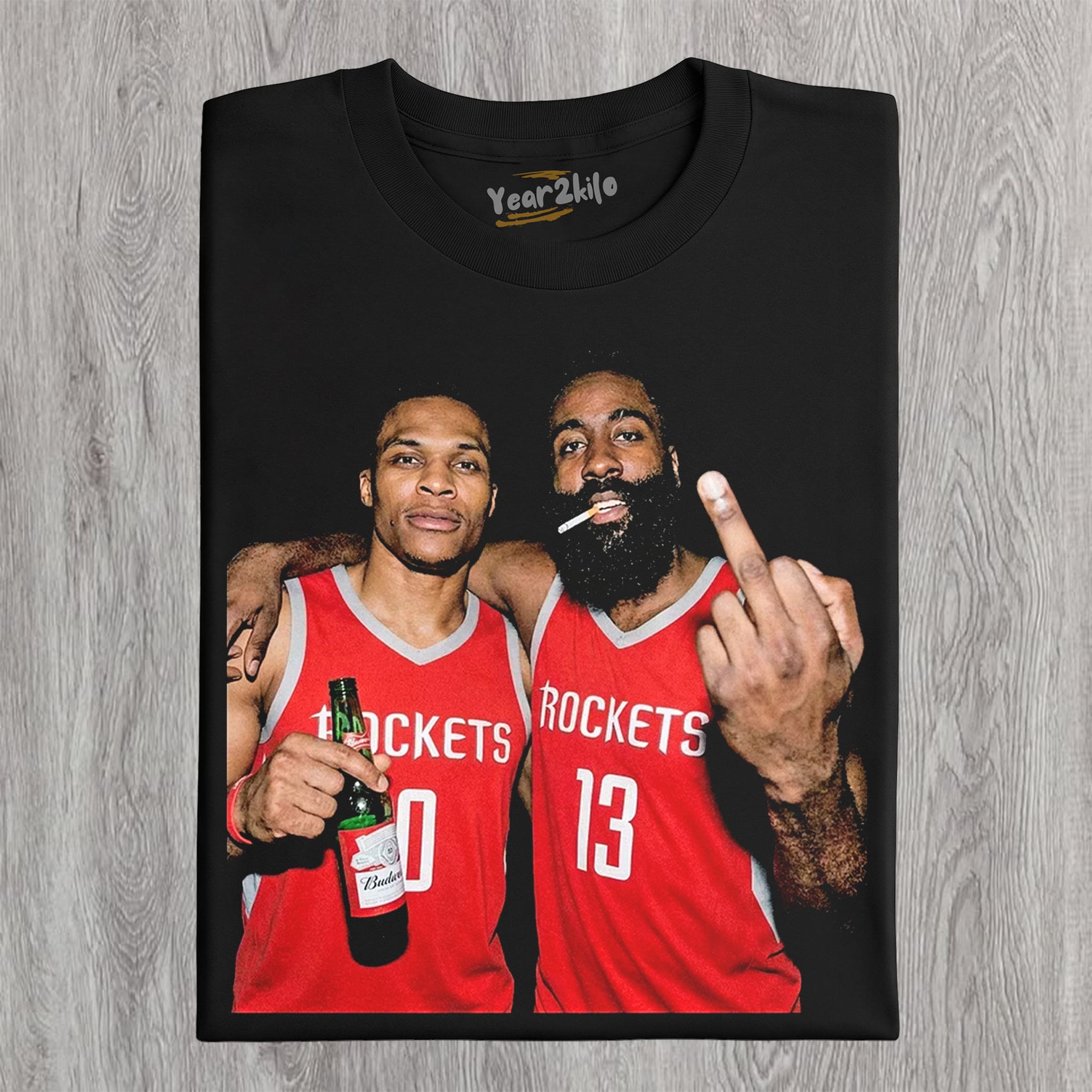 RUSSELL WESTBROOK & JAMES HARDEN TANK TOP & TEE & LONG SLEEVE & LAYERED LS & HOODIE