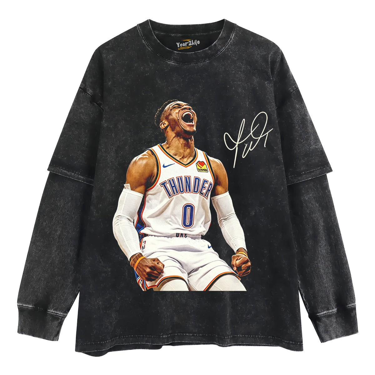 RUSSELL WESTBROOK V2 TANK TOP & TEE & LONG SLEEVE & LAYERED LS & HOODIE