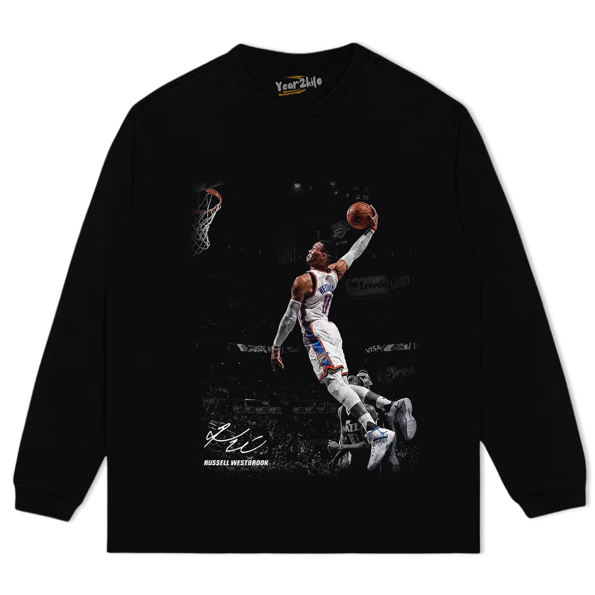 RUSSELL WESTBROOK V5 TANK TOP & TEE & LONG SLEEVE & LAYERED LS & HOODIE