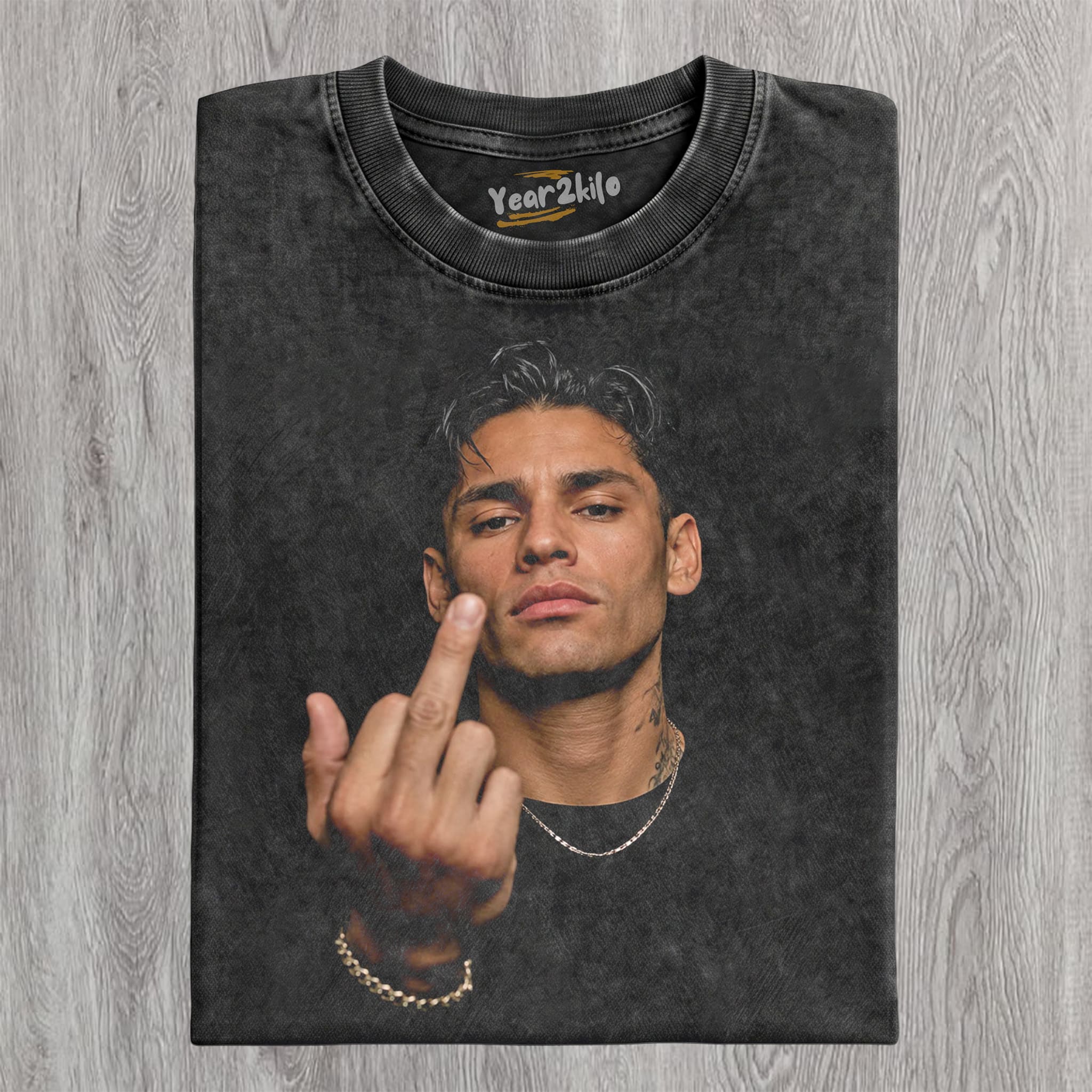 RYAN GARCIA - MIDDLE FINGER TANK TOP & TEE & LONG SLEEVE & LAYERED LS & HOODIE