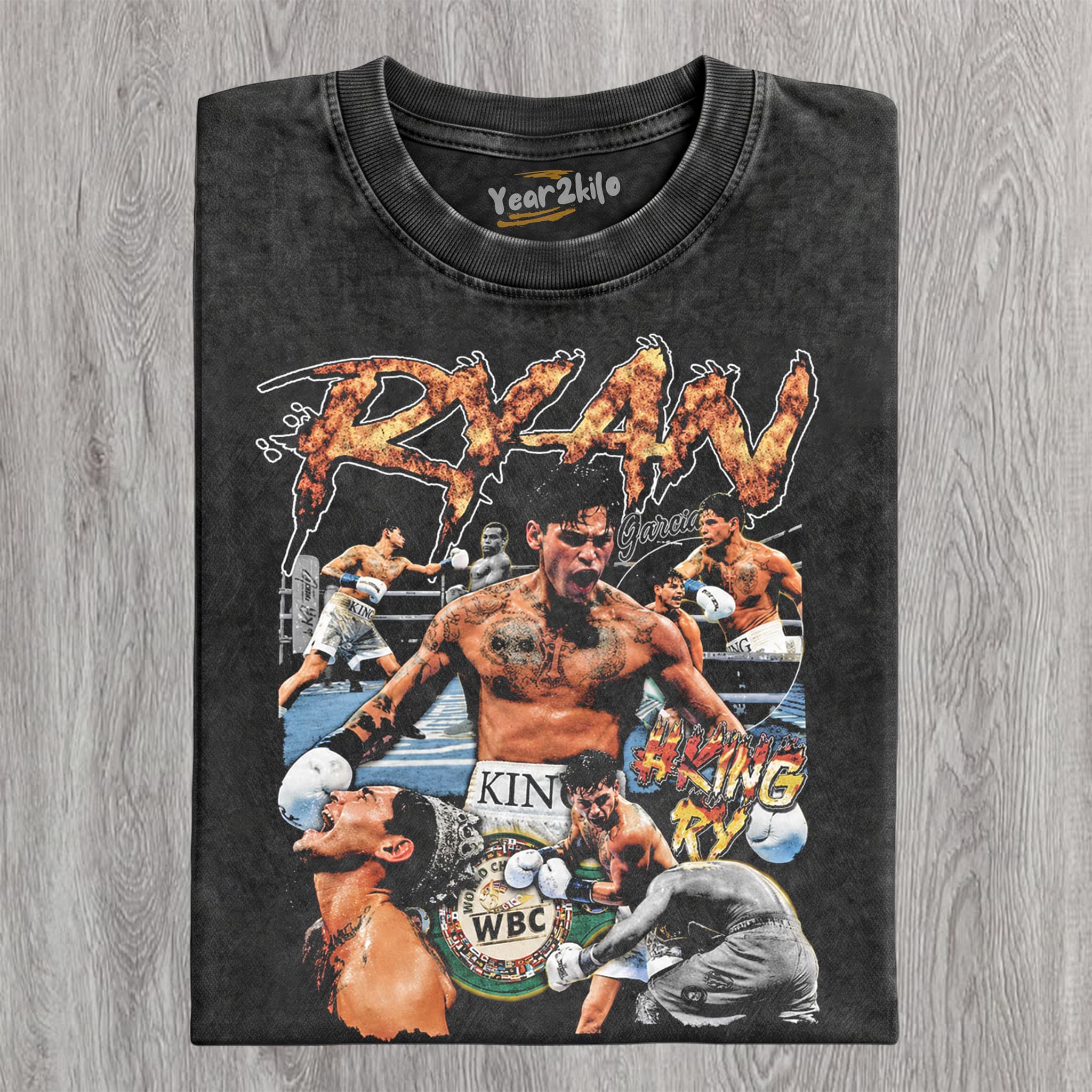 RYAN GARCIA VINTAGE BOXING TANK TOP & TEE & LONG SLEEVE & LAYERED LS & HOODIE