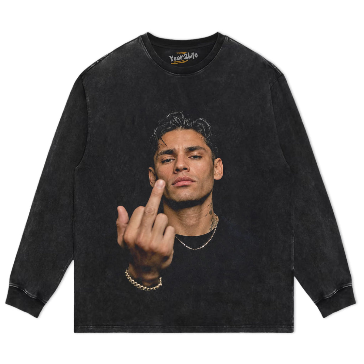 RYAN GARCIA - MIDDLE FINGER TANK TOP & TEE & LONG SLEEVE & LAYERED LS & HOODIE