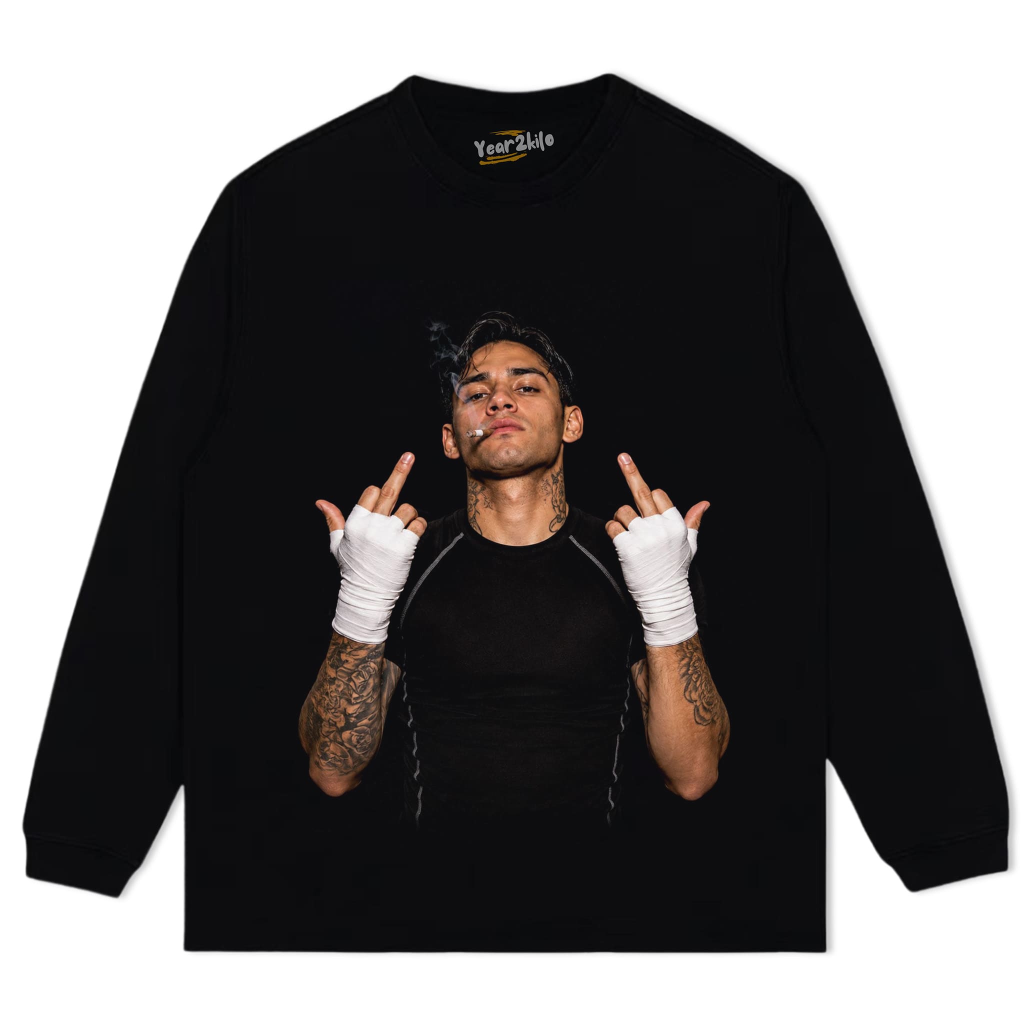 RYAN GARCIA - MIDDLE FINGER V2 TANK TOP & TEE & LONG SLEEVE & LAYERED LS & HOODIE