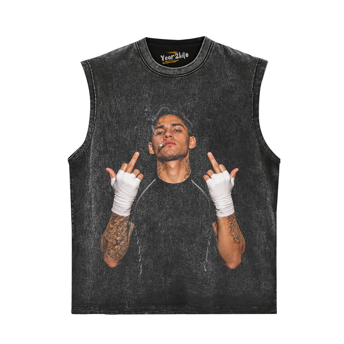 RYAN GARCIA - MIDDLE FINGER V2 TANK TOP & TEE & LONG SLEEVE & LAYERED LS & HOODIE