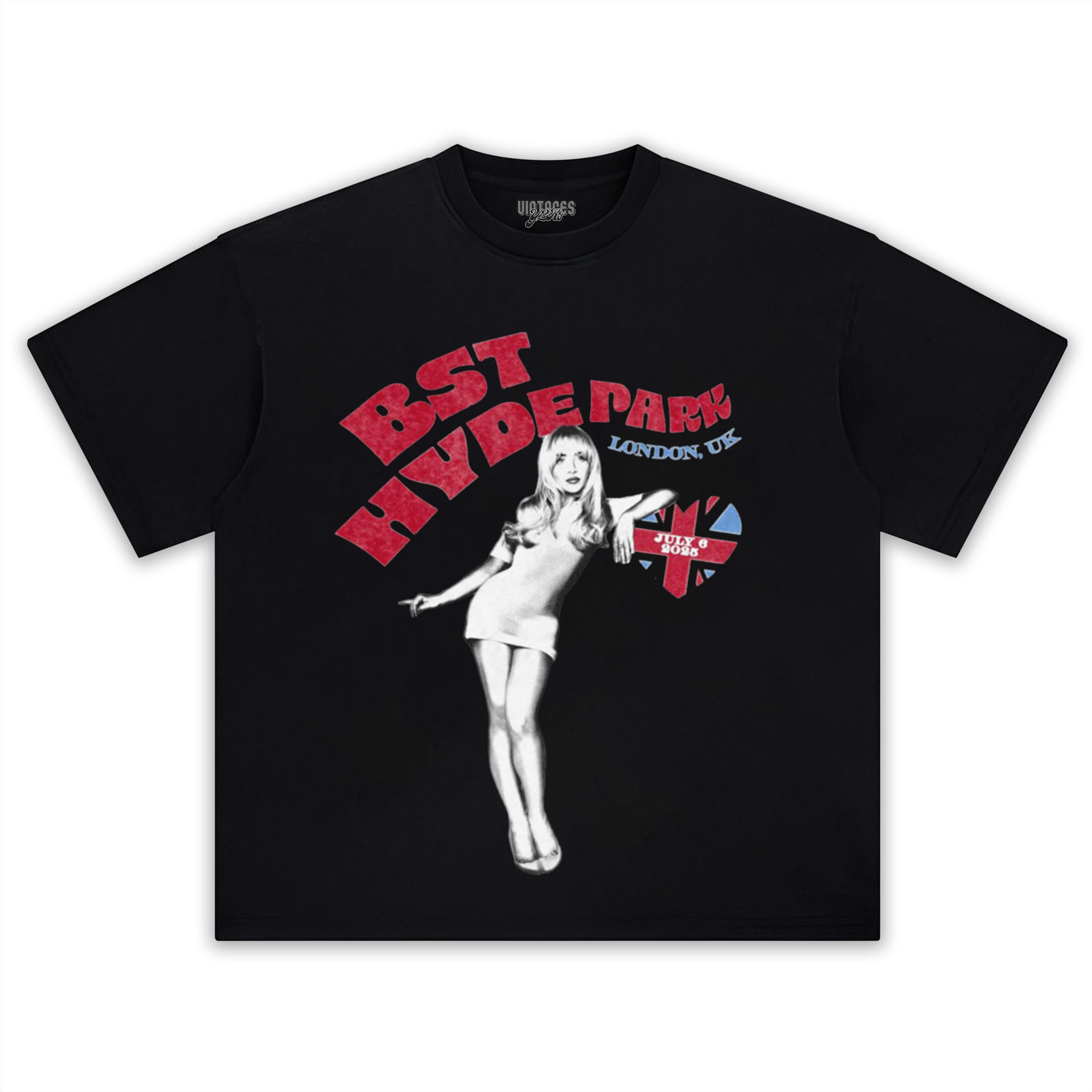 SABRINA CARPENTER & BST HYDE PARK TEE & LS & HOODIE