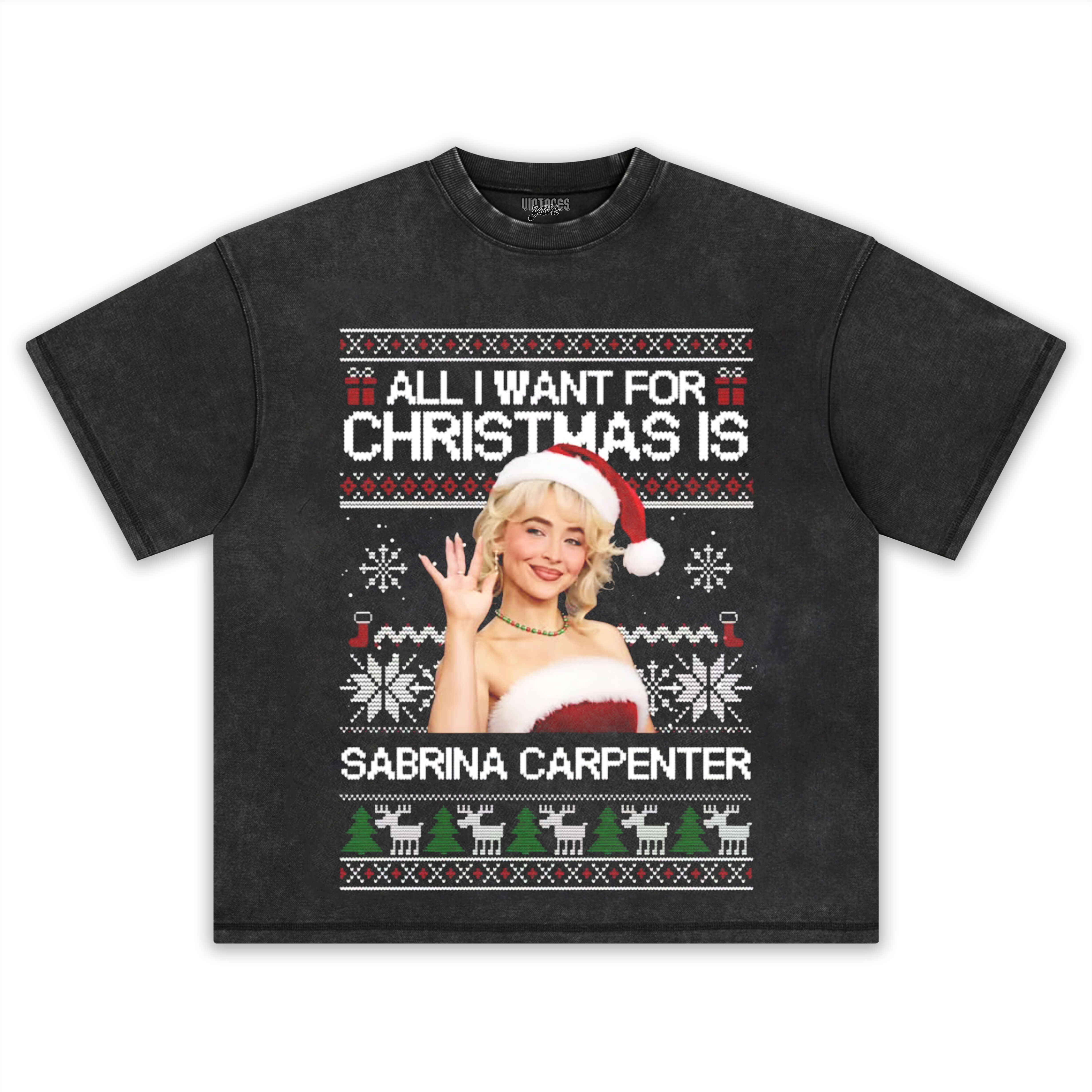 SABRINA CARPENTER CHRISTMAS STYLES TEE & LS & HOODIE
