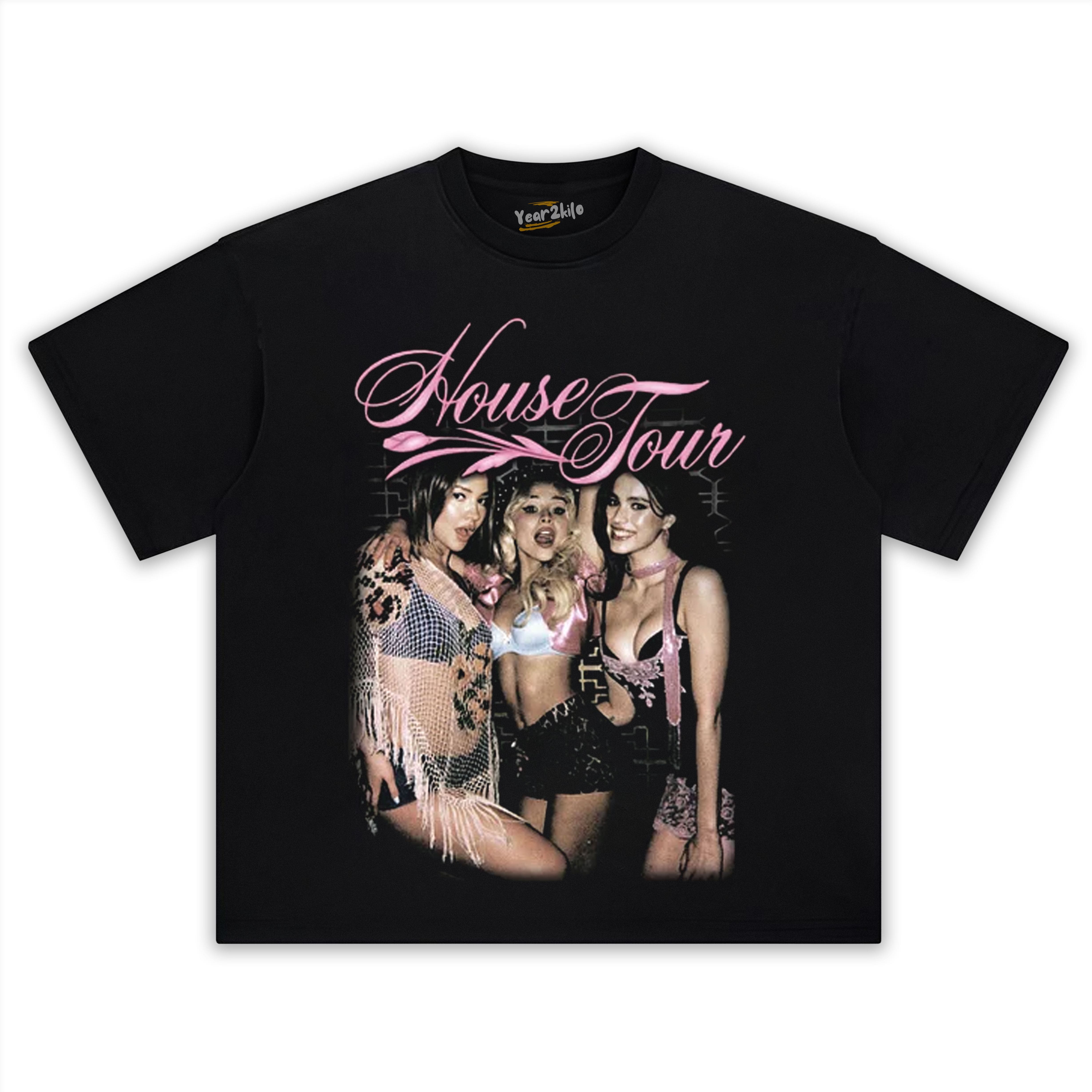 SABRINA CARPENTER HOUSE TOUR TANK TOP & TEE & LONG SLEEVE & LAYERED LS & HOODIE
