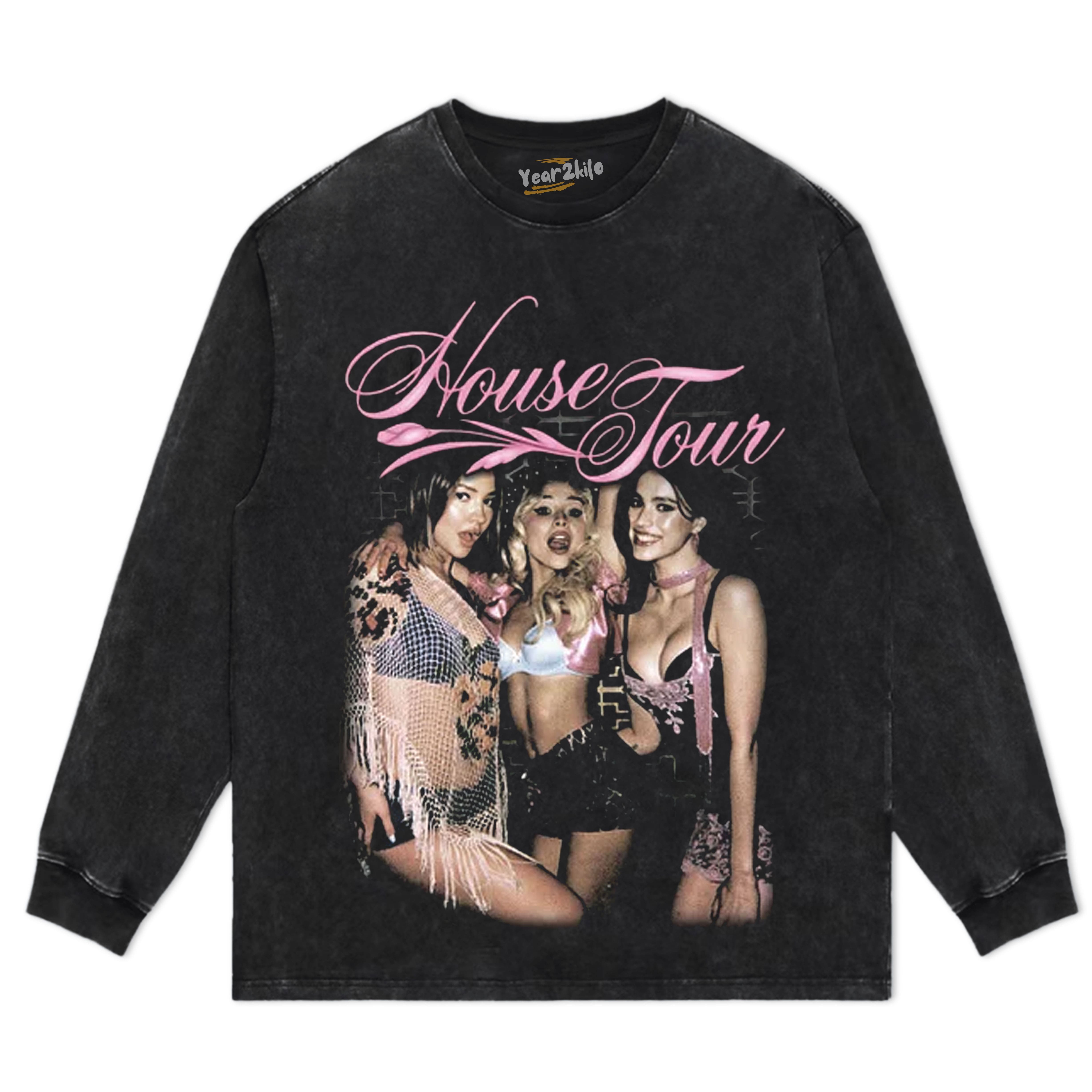 SABRINA CARPENTER HOUSE TOUR TANK TOP & TEE & LONG SLEEVE & LAYERED LS & HOODIE