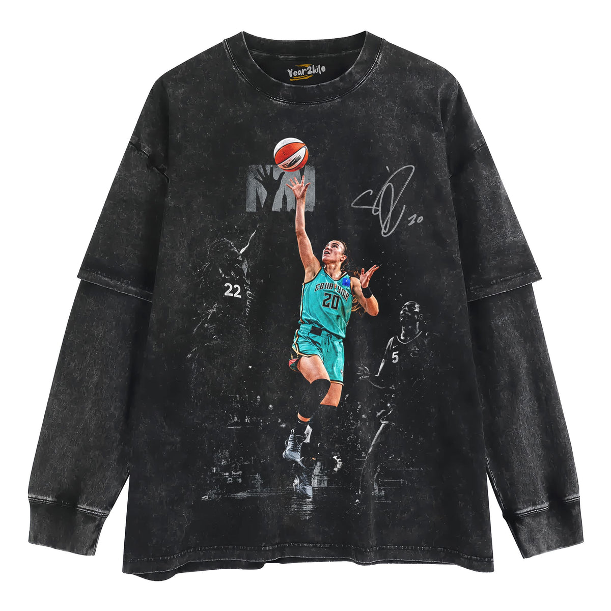 SABRINA IONESCU VINTAGE TANK TOP & TEE & LONG SLEEVE & LAYERED LS & HOODIE