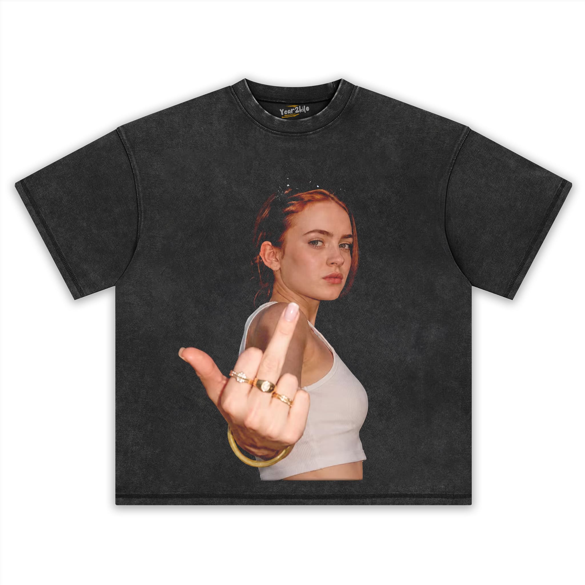 SADIE SINK TANK TOP & TEE & LONG SLEEVE & LAYERED LS & HOODIE