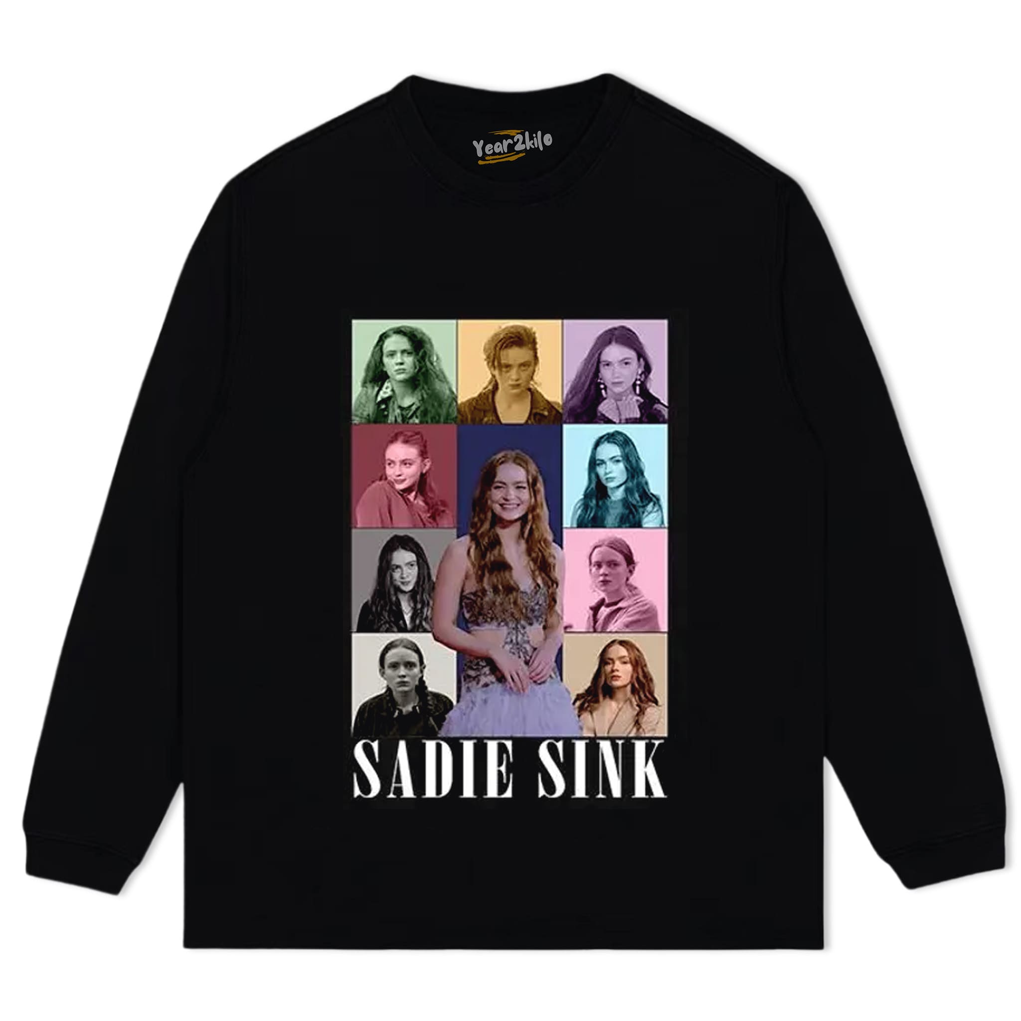 SADIE SINK V8 TANK TOP & TEE & LONG SLEEVE & LAYERED LS & HOODIE