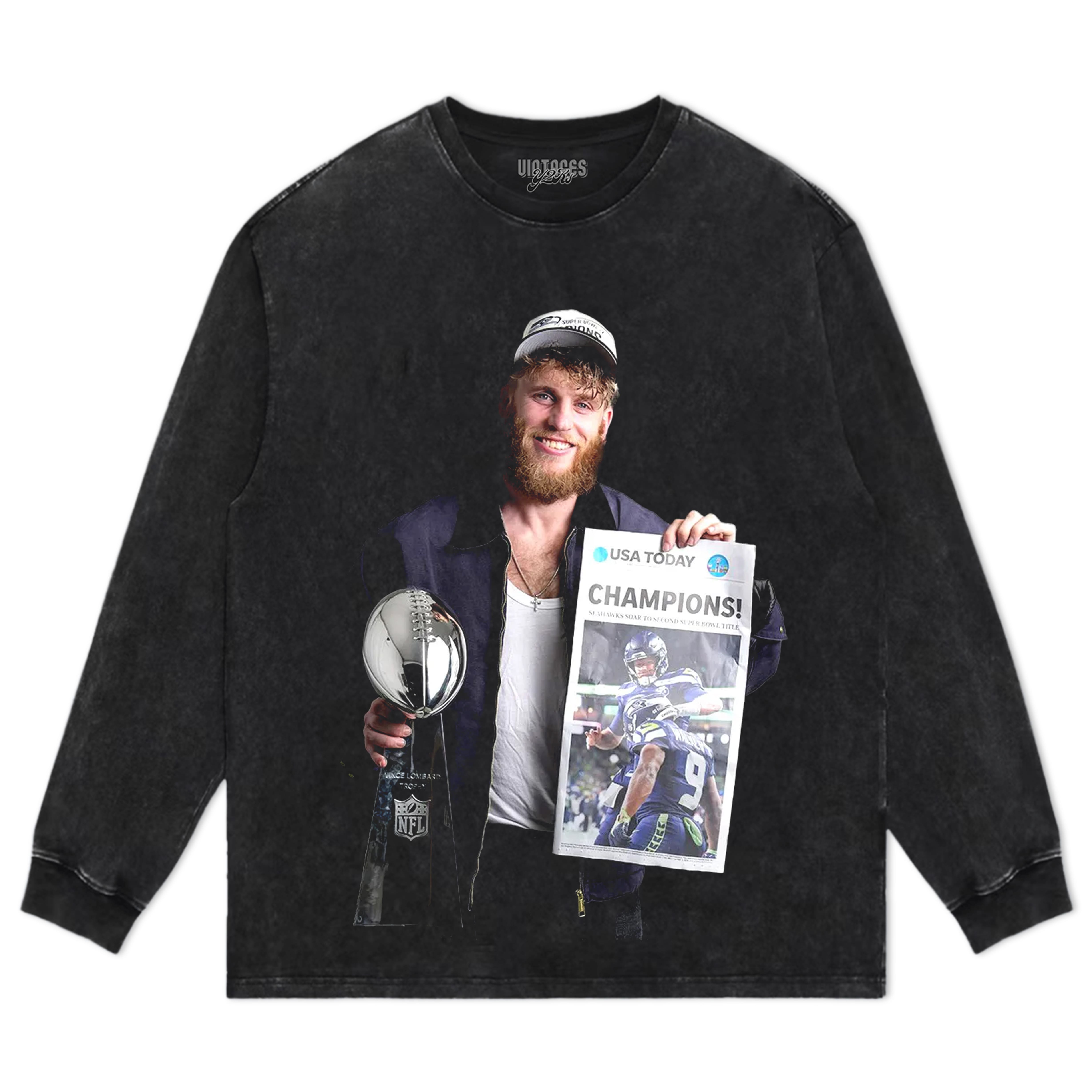 SAM DARNOLD - SUPER BOWL LX CHAMPION TEE & LS & HOODIE