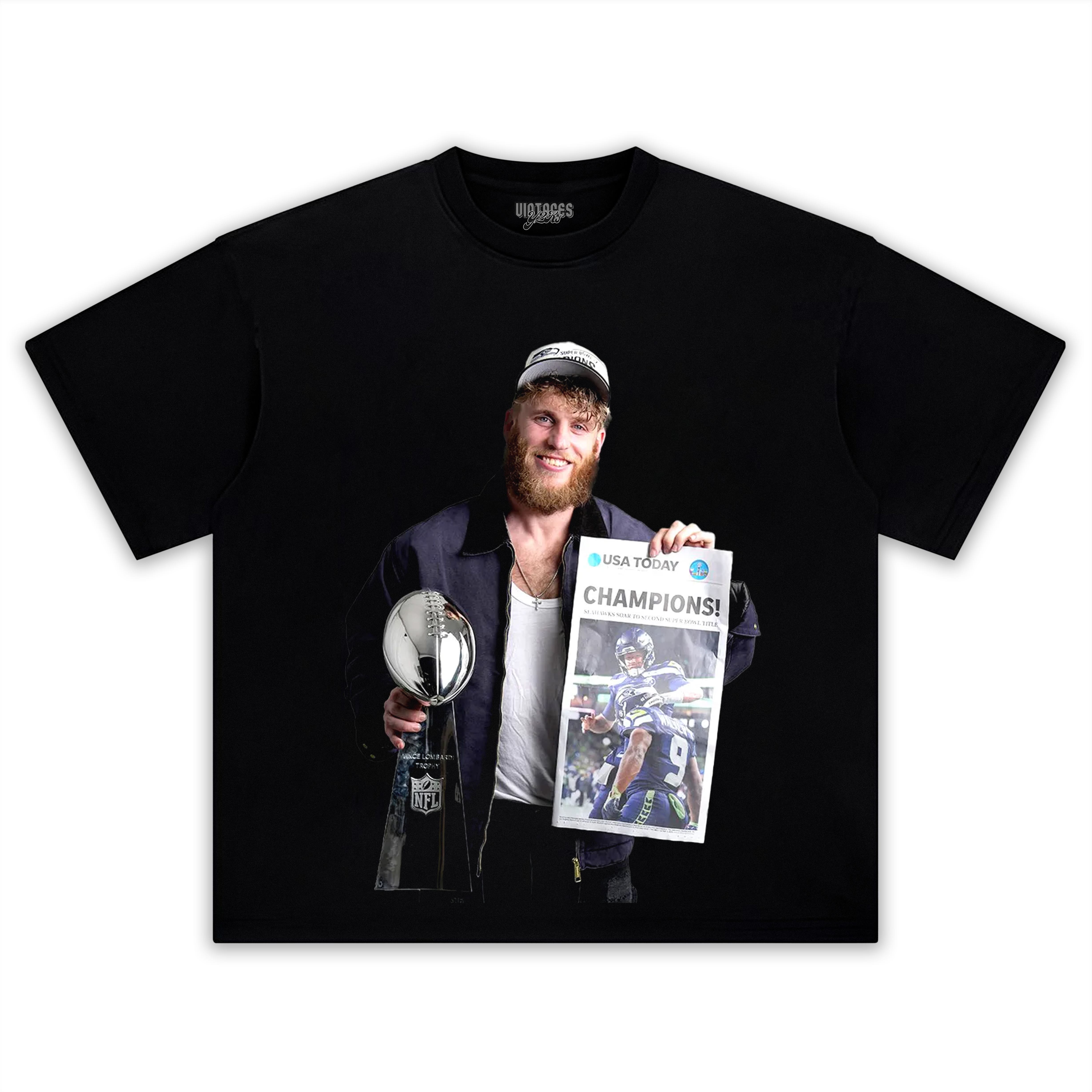 SAM DARNOLD - SUPER BOWL LX CHAMPION TEE & LS & HOODIE