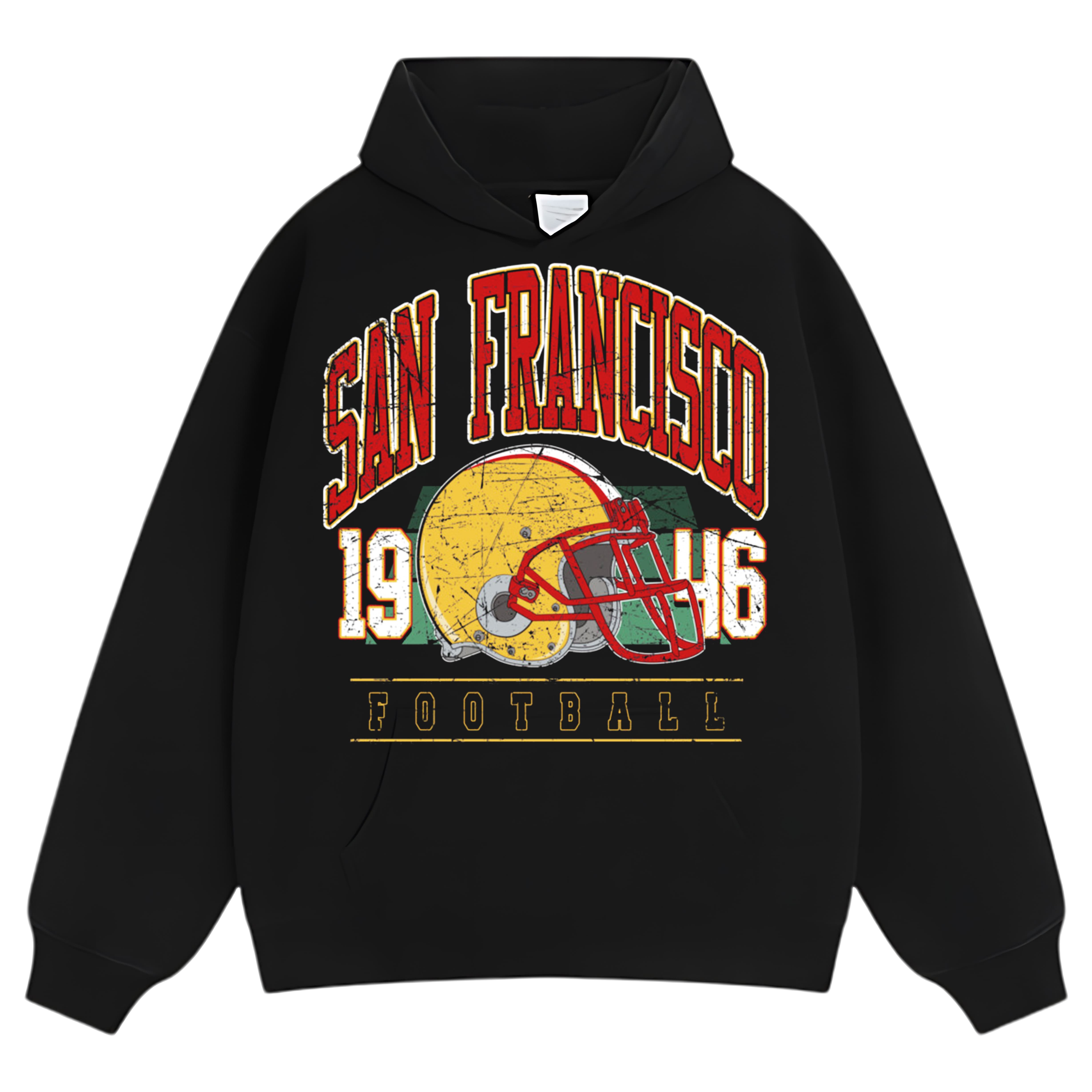 SAN FRANCISCO 49ERS VINTAGE TEE & LS & HOODIE